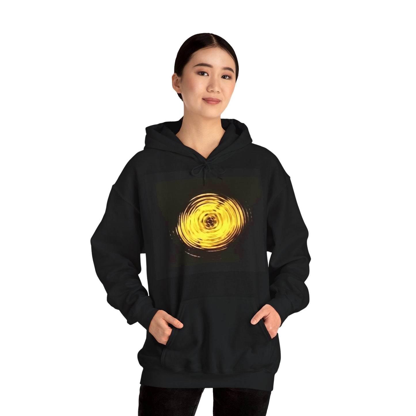 Sweat à capuche imprimé galaxie