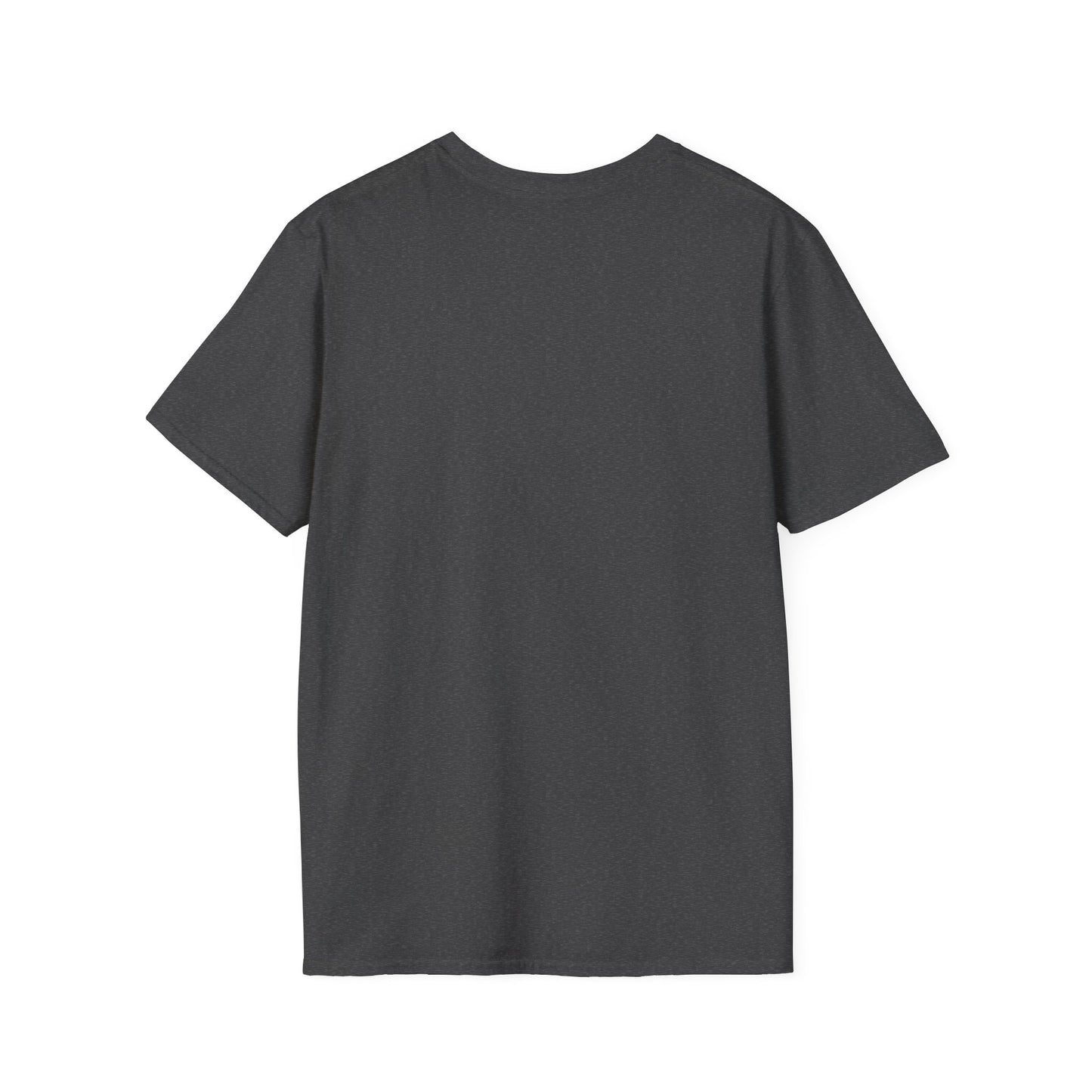 Blauw Unisex katoen Softstyle Paar blauw T-shirt voor mannen en vrouwen