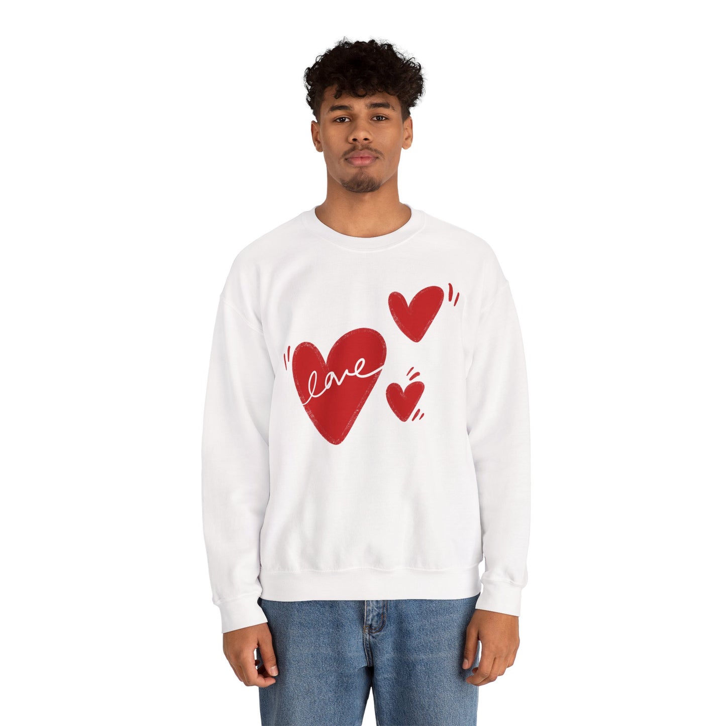 Unisex Heavy Blend™ Crewneck Love Sweatshirt
