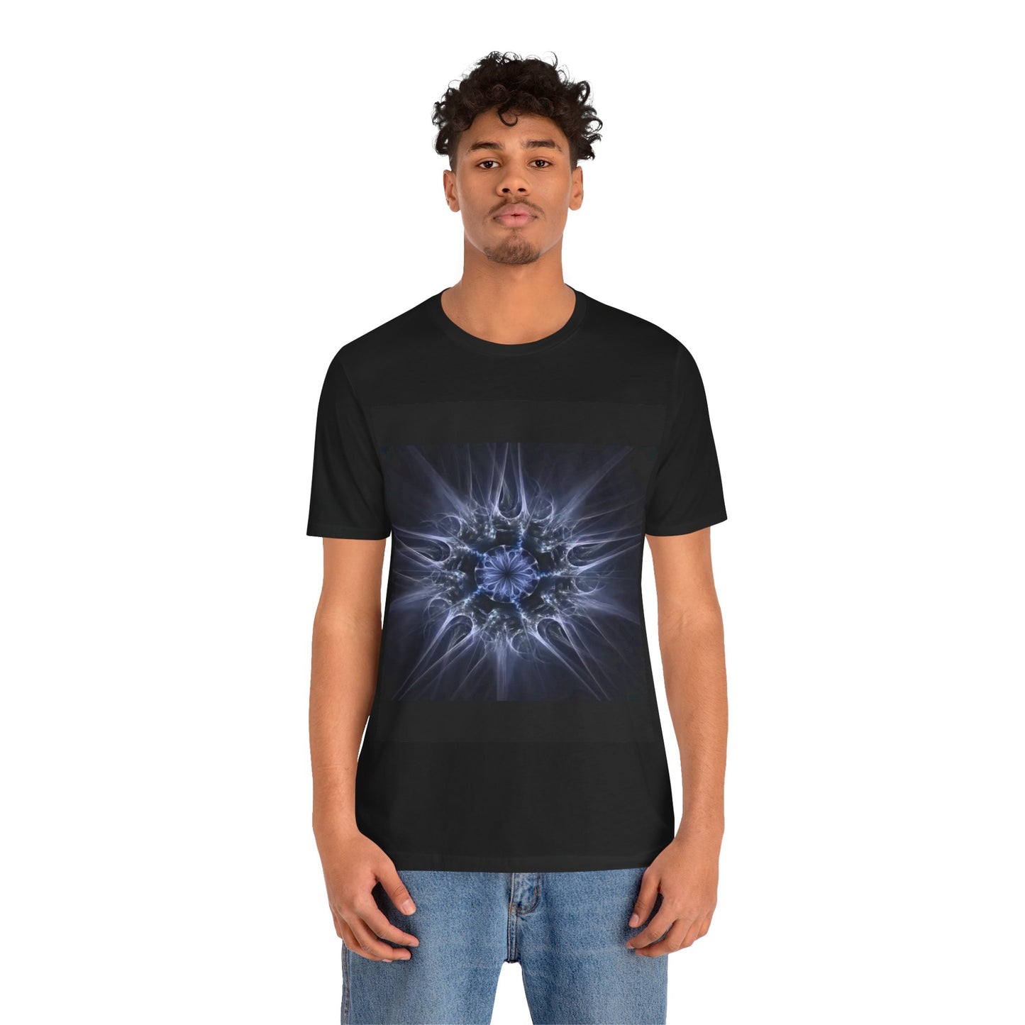 Black Psychedelics galaxy print Tee