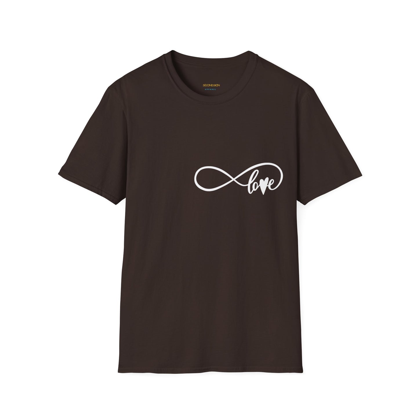 Schwarzes Unisex Softstyle Love T-Shirt