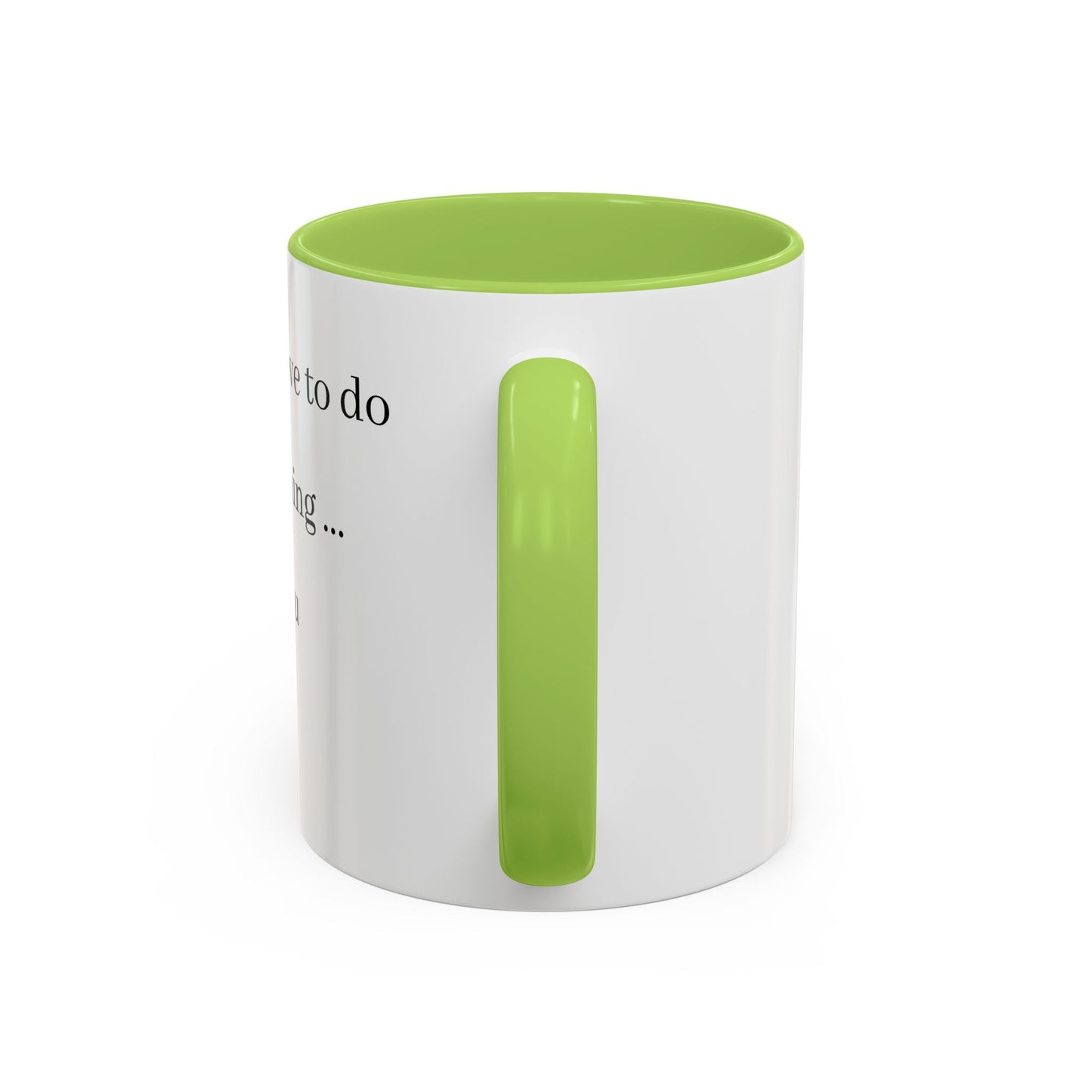 Coffee & You Accent Mug - Perfect for Morning Rituals - Ideal Gift for Coffee Lovers