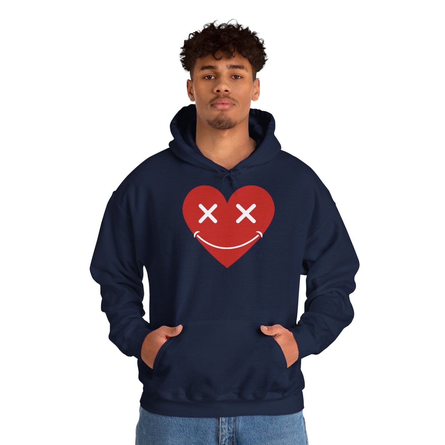 Sudadera unisex con capucha y mezcla pesada™ Love 