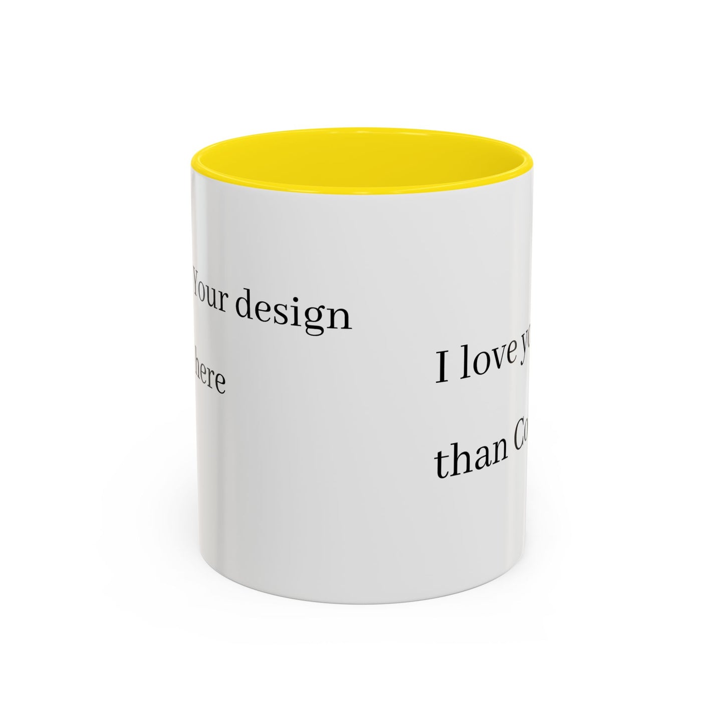 Romantic Coffee Mug - 'I Love You More Than Coffee'