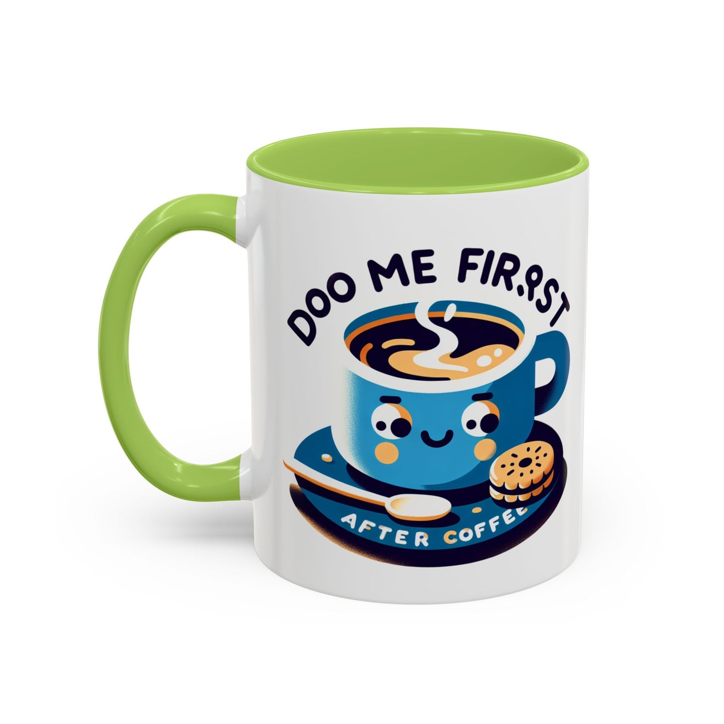 Mug à café amusant pour les amateurs de café - Design "Première Gorgée" (11/15oz)