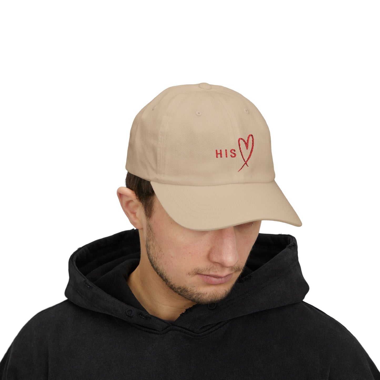 Sa casquette classique Heart Dad - Chapeau décontracté élégant pour les papas
