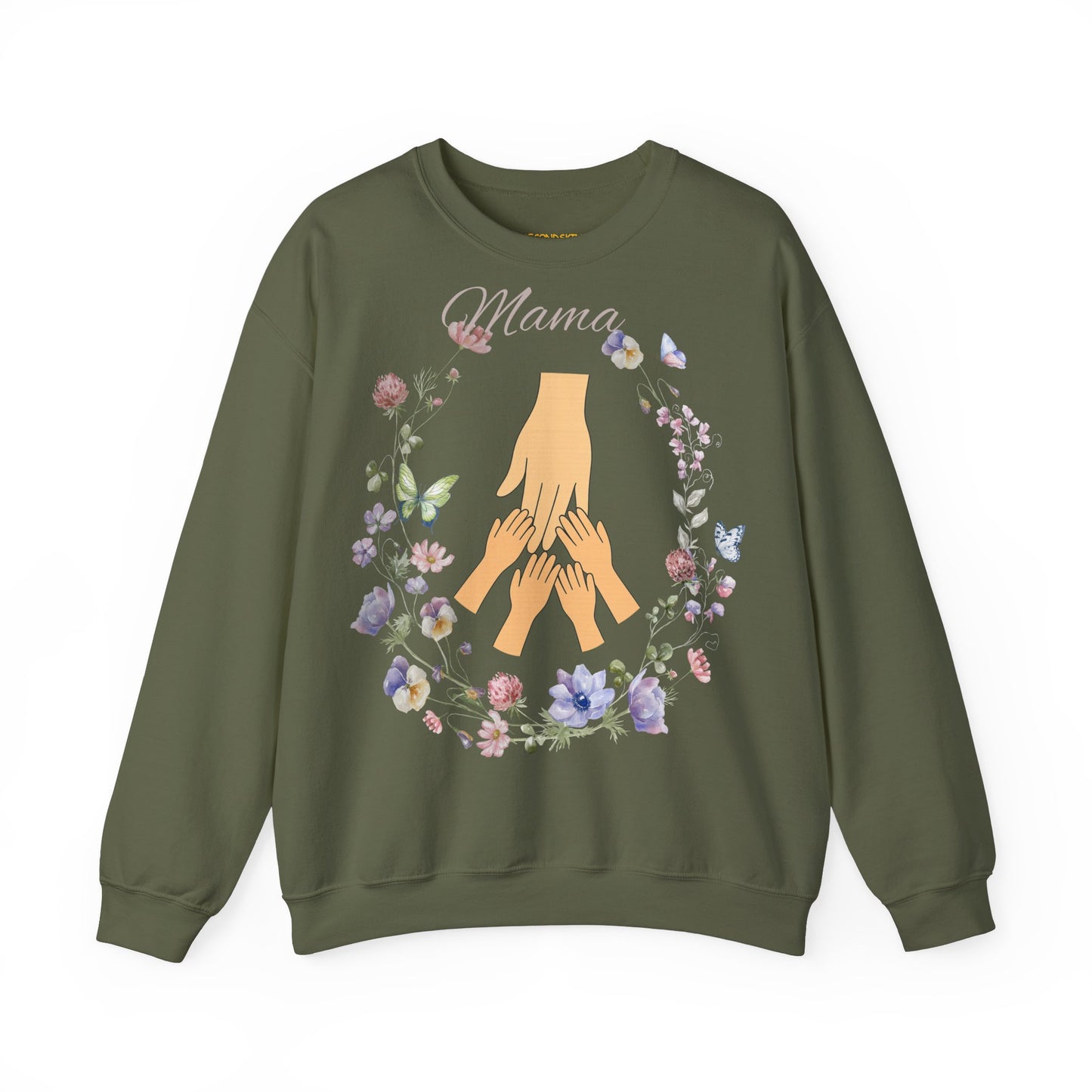 Floral Mama Crewneck Sweatshirt - Perfect Gift for Mother's Day