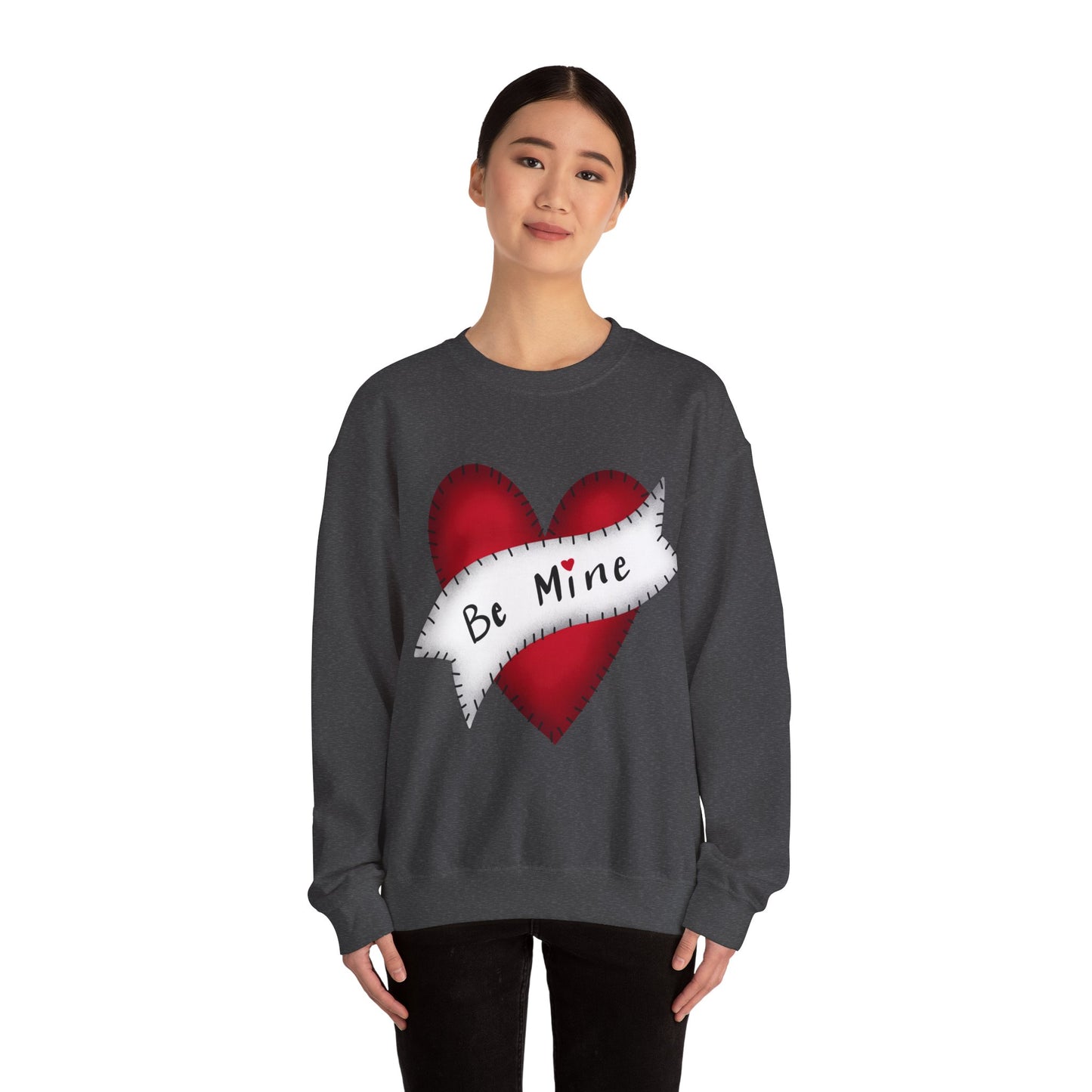 Sweat-shirt Love Unisexe Heavy Blend™ Blanc