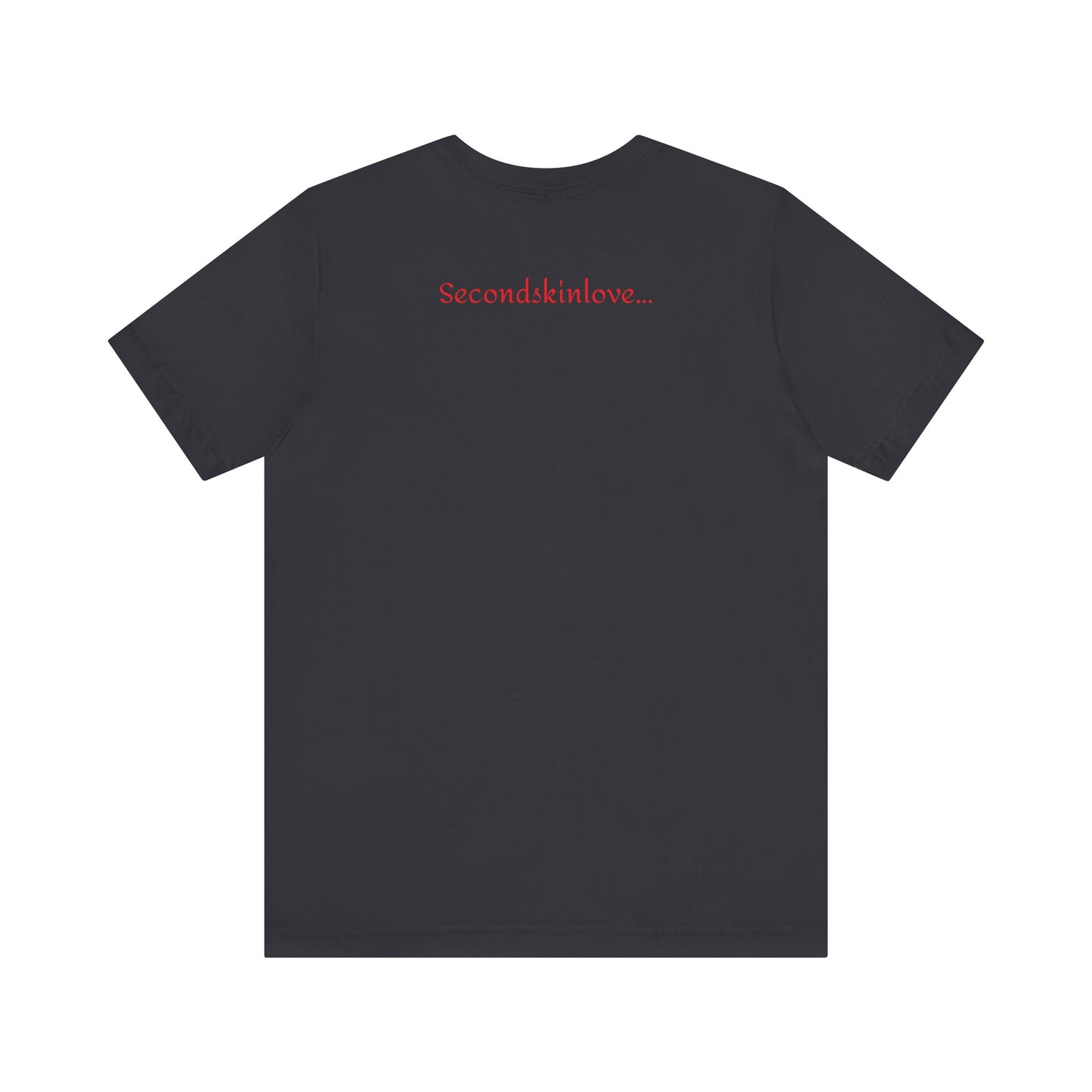 Weißes Unisex-Jersey-T-Shirt mit kurzen Ärmeln für Paare