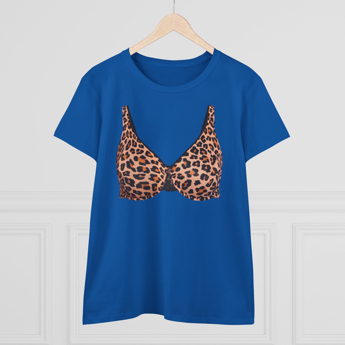 Damen Freizeit Mittelgewicht Baumwoll T-Shirt