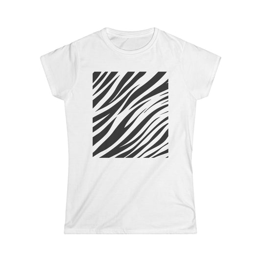 Women's Softstyle Zebra Tee