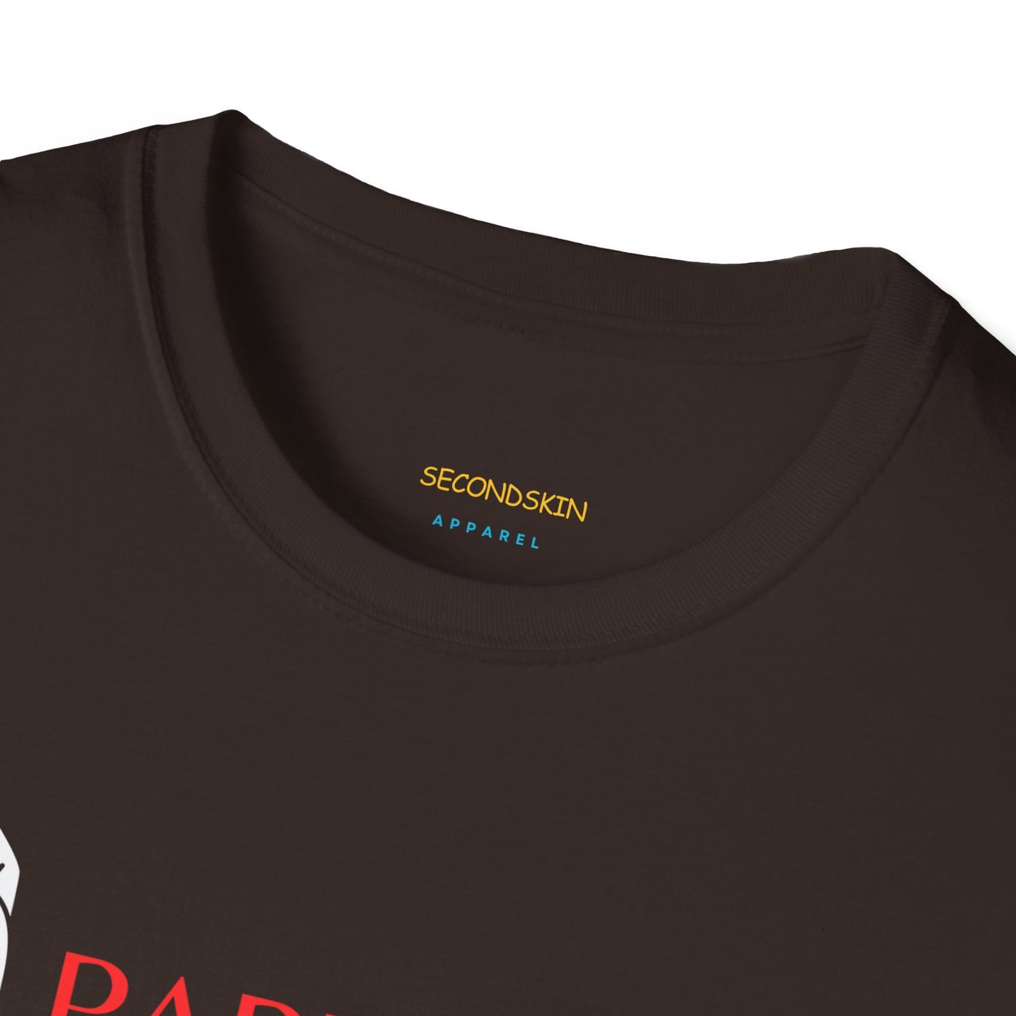 Black Unisex Softstyle couple T-Shirt