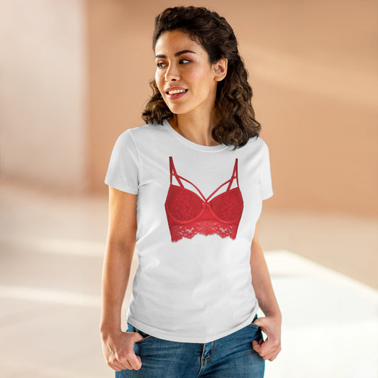 Women's Midweight Cotton Bra Tee
