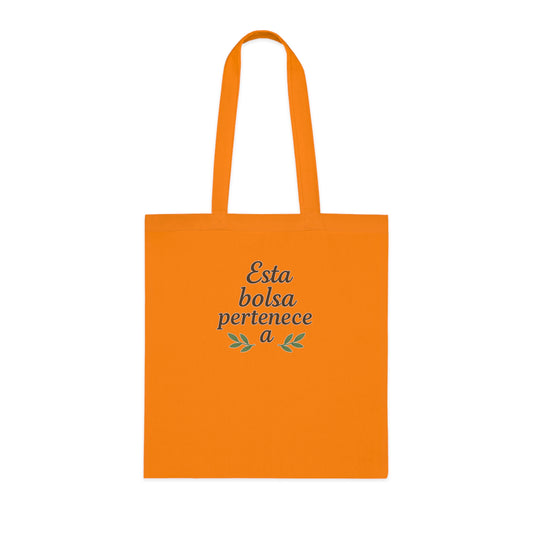 Personalized Cotton Tote for Mother's Day Bolsa personalizada