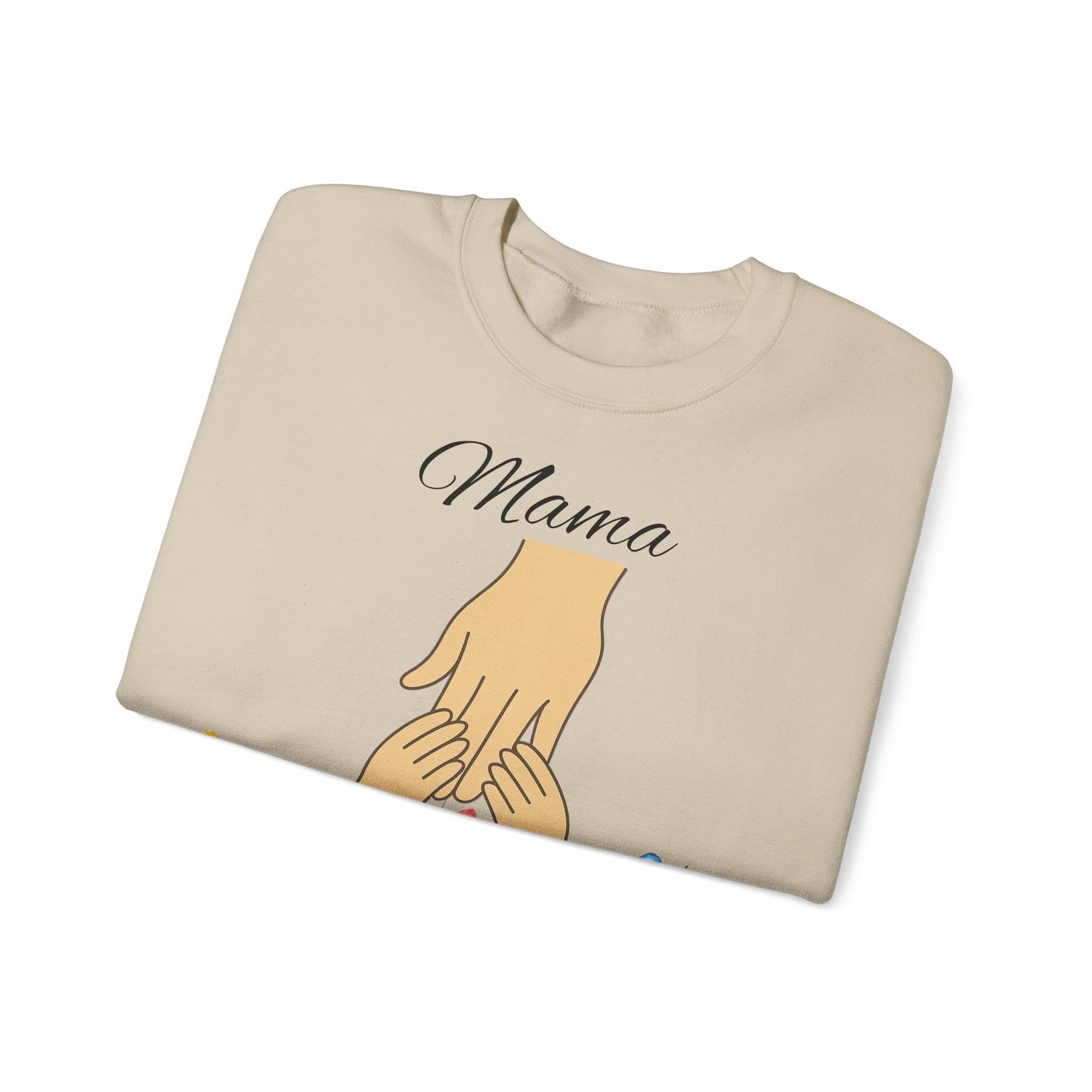 Floral Mama Crewneck Sweatshirt - Unisex Heavy Blend™