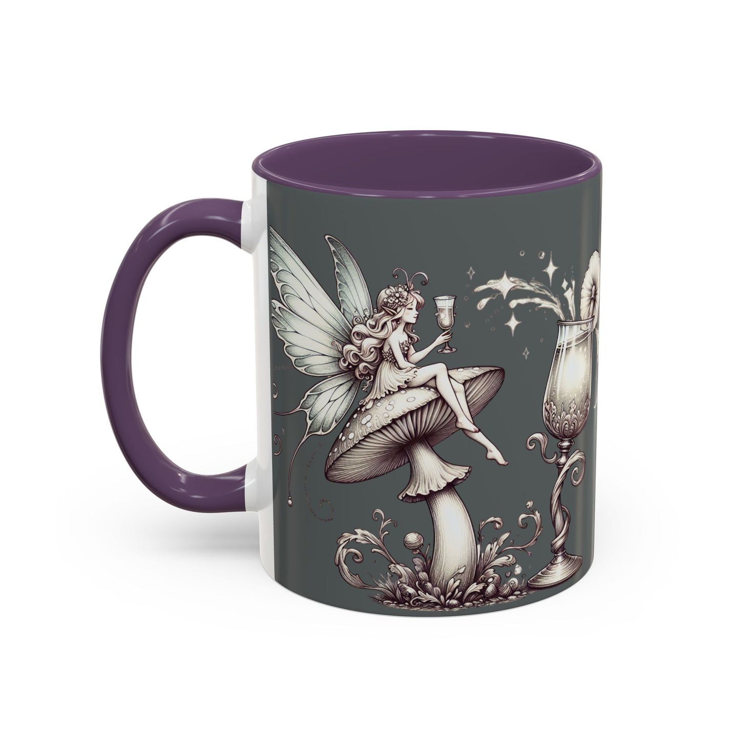 Lustige Akzent-Kaffeetasse - 'Du warst meine Tasse Tee, aber ich trinke jetzt Champagner' - Perfektes Geschenk für Weinliebhaber