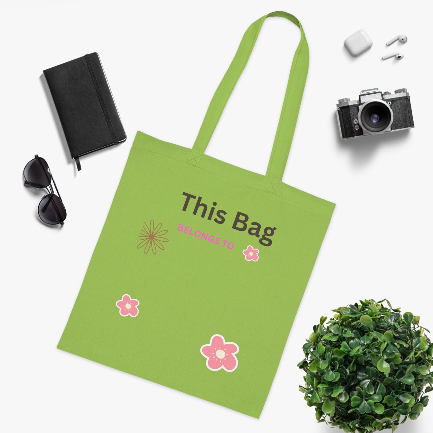 Personalized Organic Cotton Tote - Mother's Day Gift