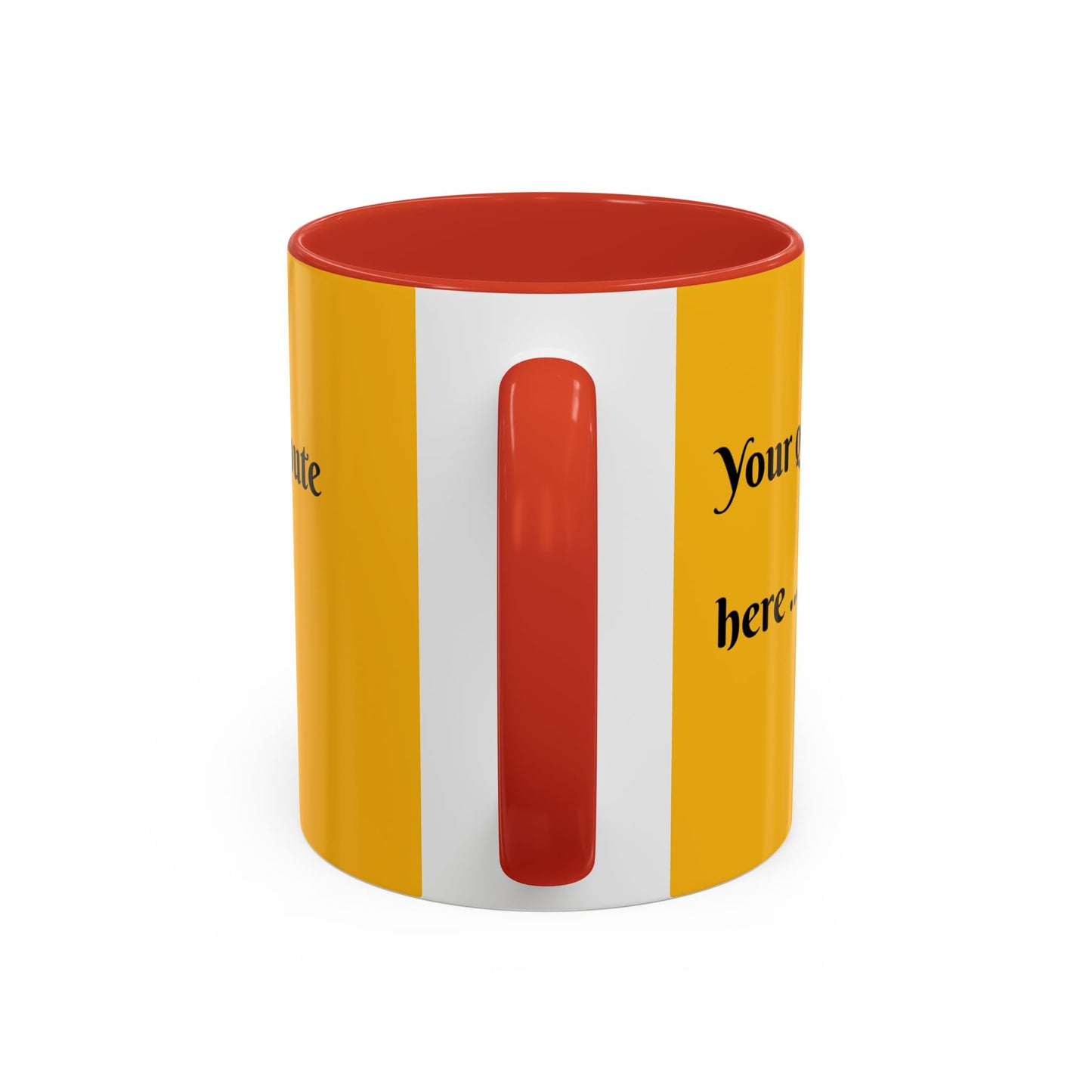 Inspirierender Zitat Kaffeebecher - Anpassbar 11oz & 15oz