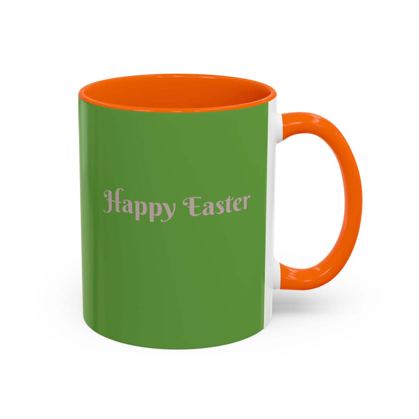 Happy Easter Accent Coffee Mug - 11 & 15oz - Perfect for Spring Celebrations