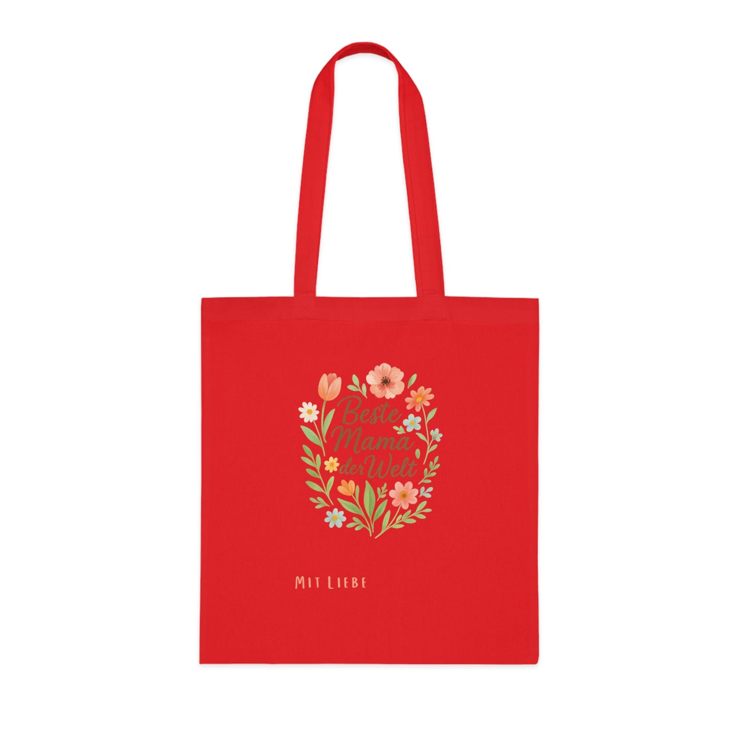 Personalized Mother's Day Cotton Tote Muttertag