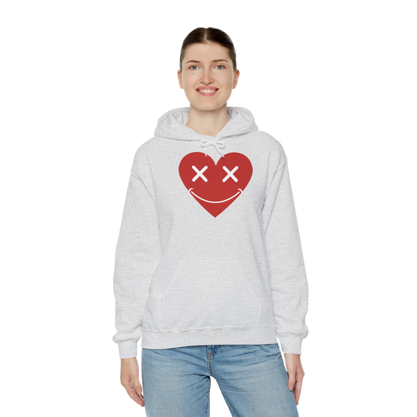 Sudadera unisex con capucha y mezcla pesada™ Love 