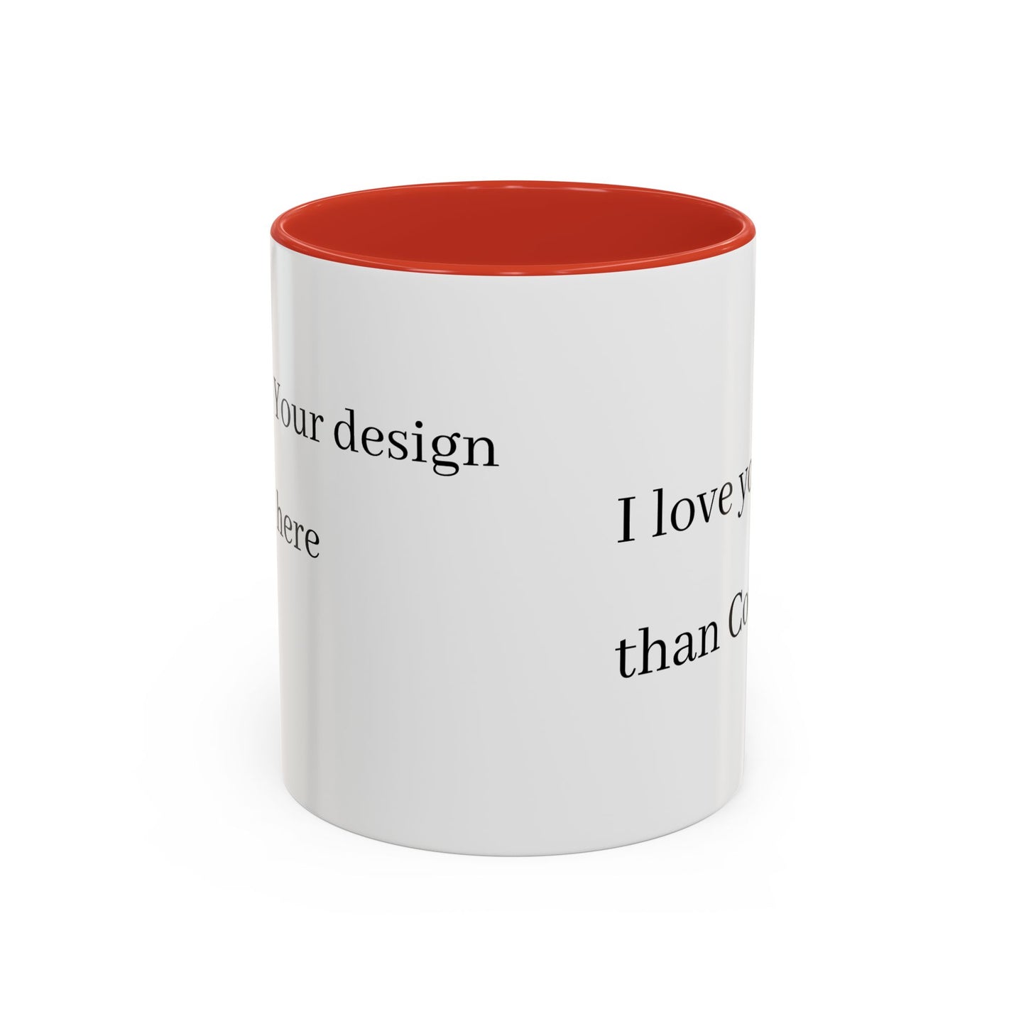 Romantic Coffee Mug - 'I Love You More Than Coffee'