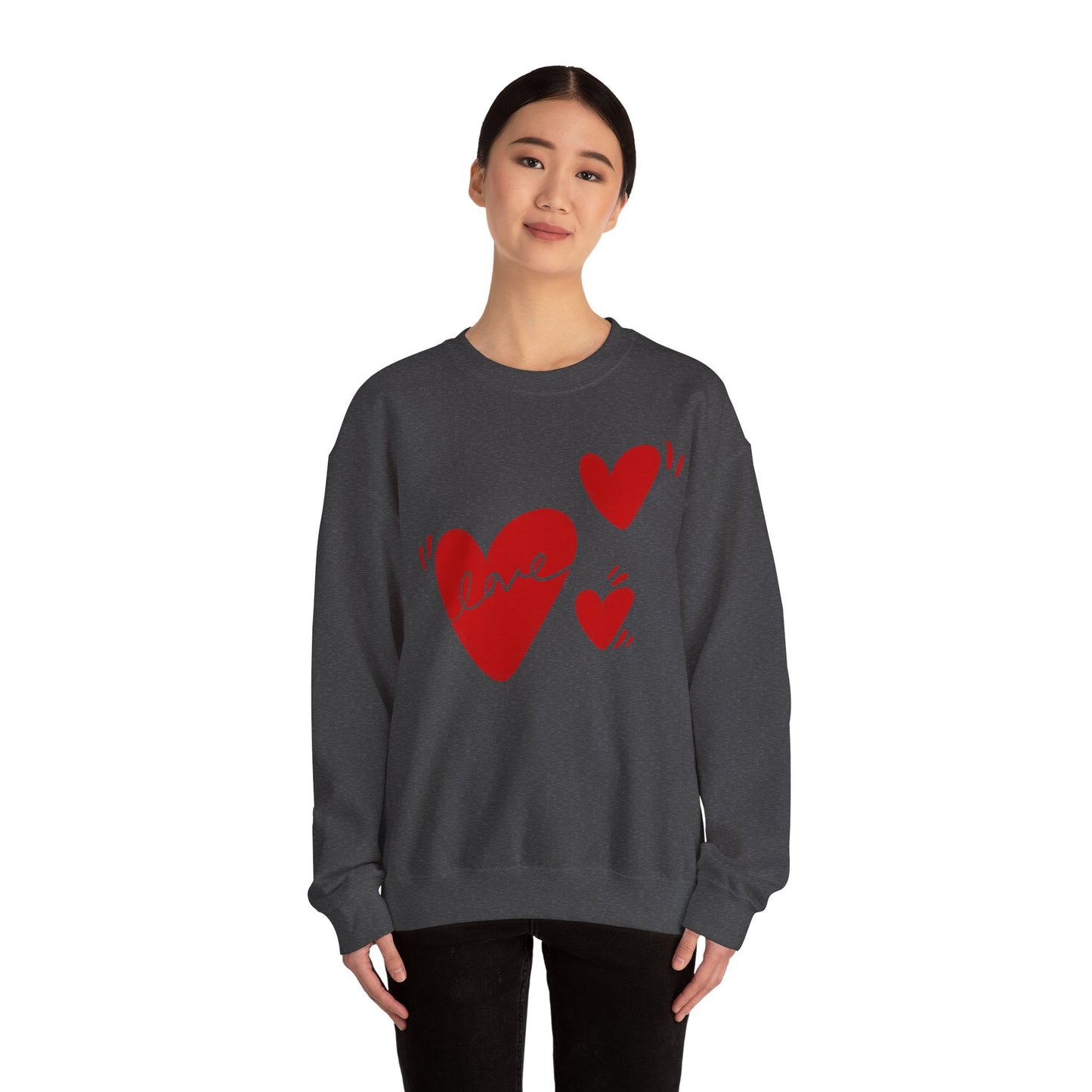 Unisex Heavy Blend™ Crewneck Love Sweatshirt