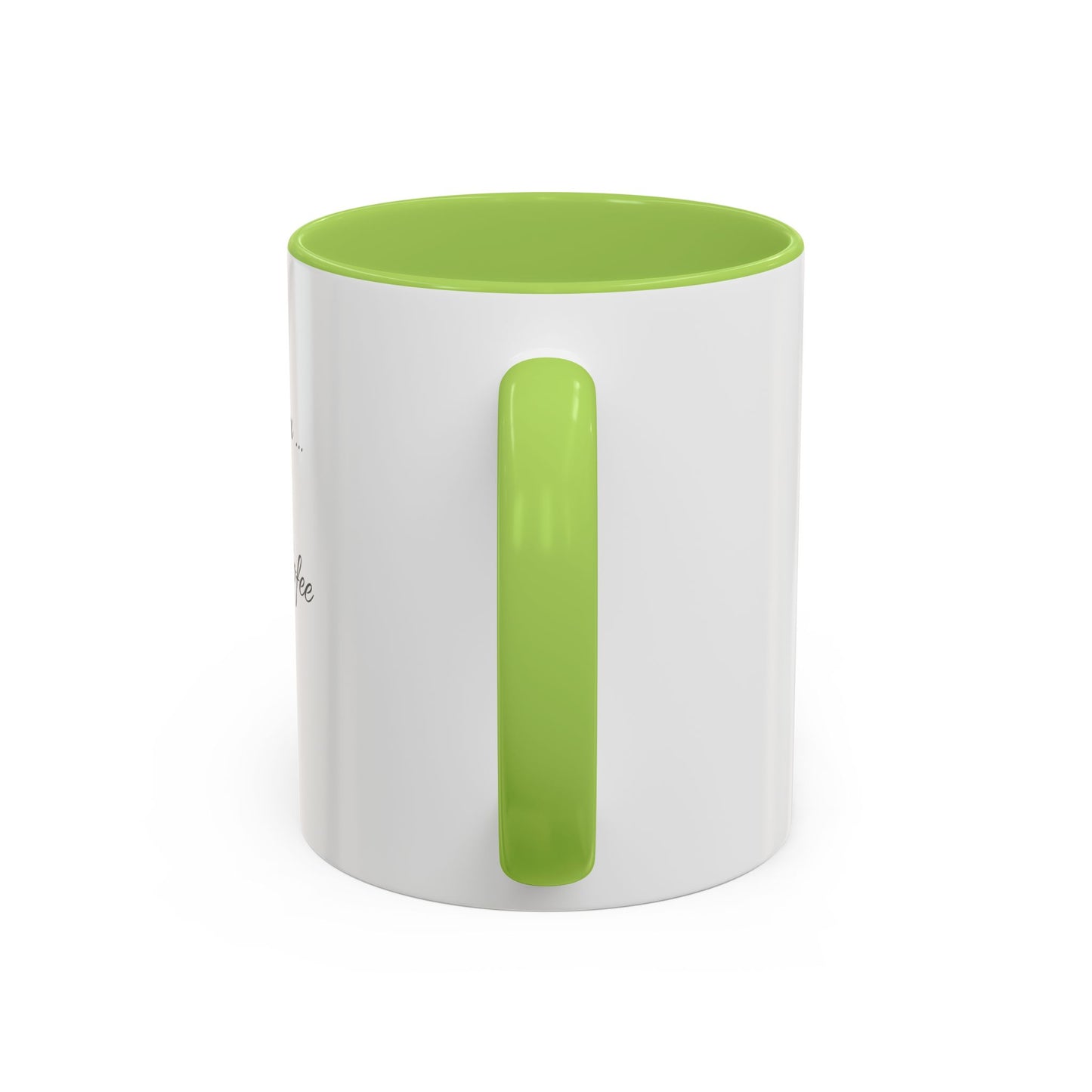 Inspirierende Akzent-Kaffeetasse - 'Zuerst du... Nach dem Kaffee' - Perfekt für Kaffeeliebhaber und tägliche Motivation