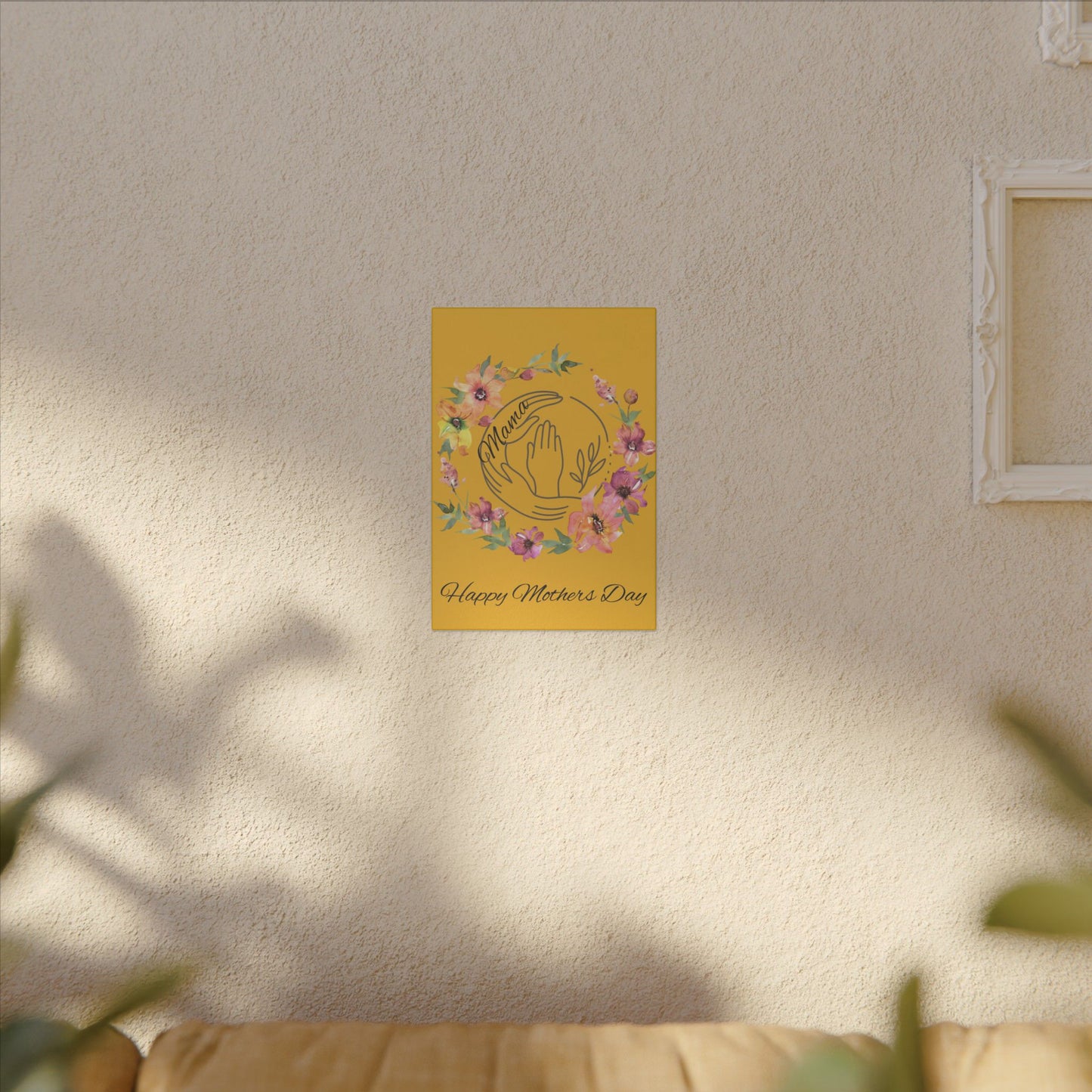 Floral Giclée Print Canvas for Mother's Day – Heartfelt Home Décor