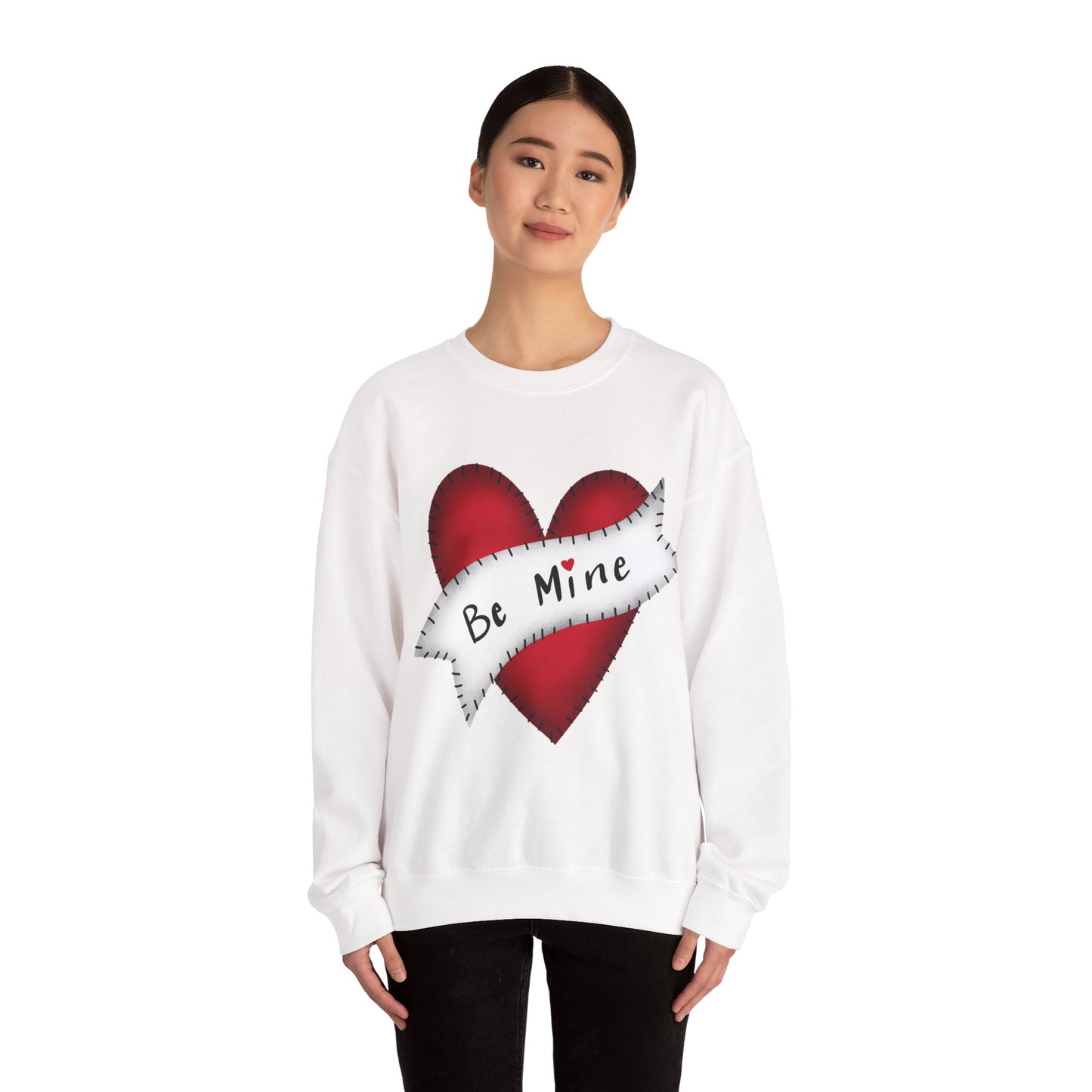 Sweat-shirt Love Unisexe Heavy Blend™ Blanc