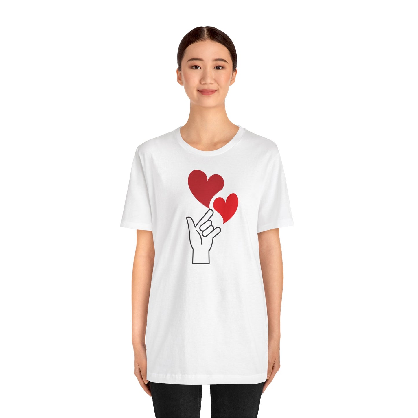 Unisex Jersey Short Sleeve Love  Tee