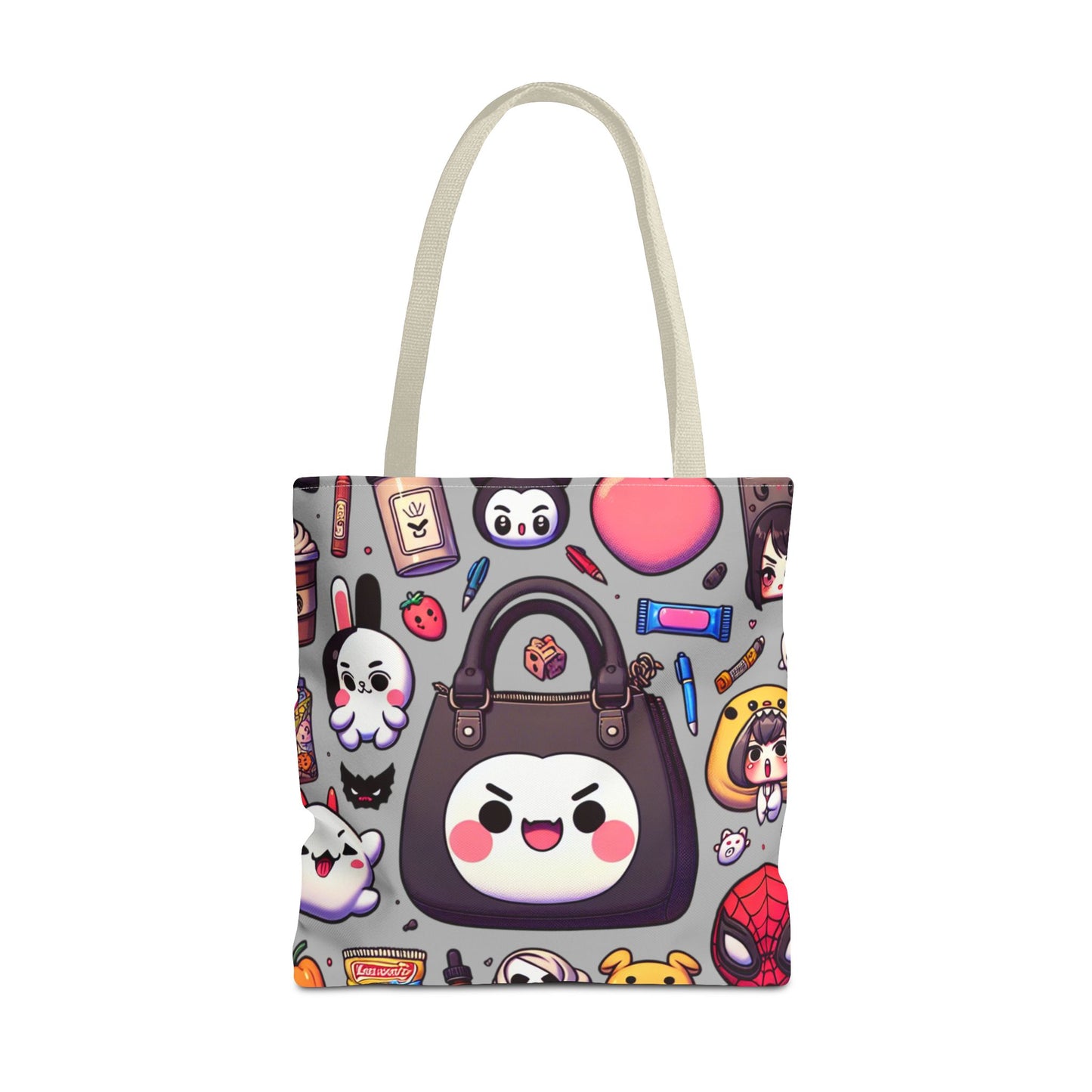 Niedliche Kawaii Tragetasche mit verspielten Charakteren - Perfekt für den täglichen Gebrauch und Geschenke