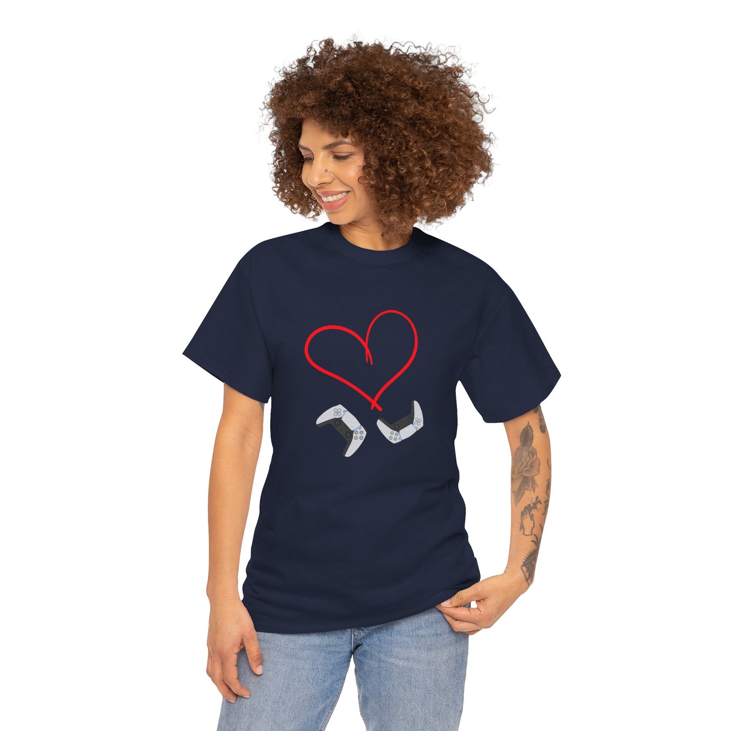 Bio-Baumwoll-T-Shirt - Lässiges Lustiges Stilshirt