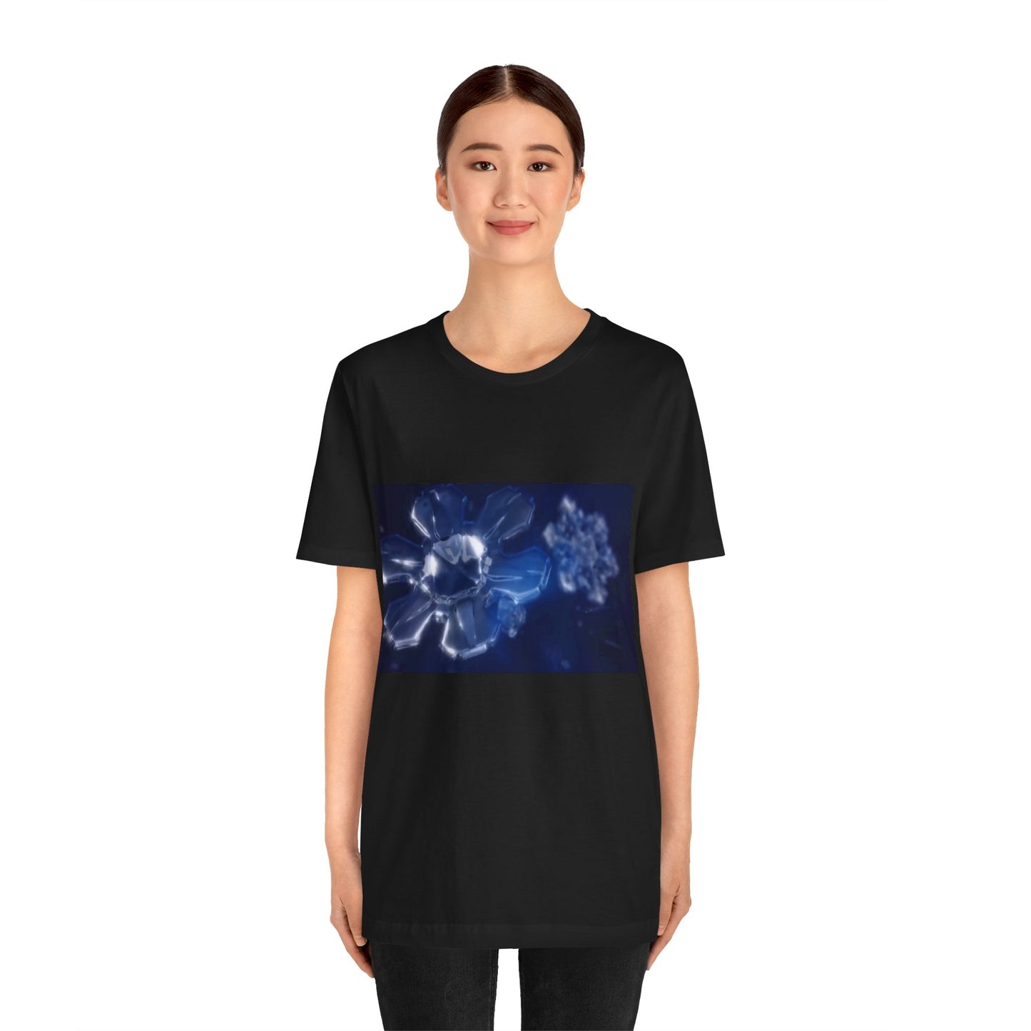 Damen Jersey Kurzarm Baumwoll T-Shirt