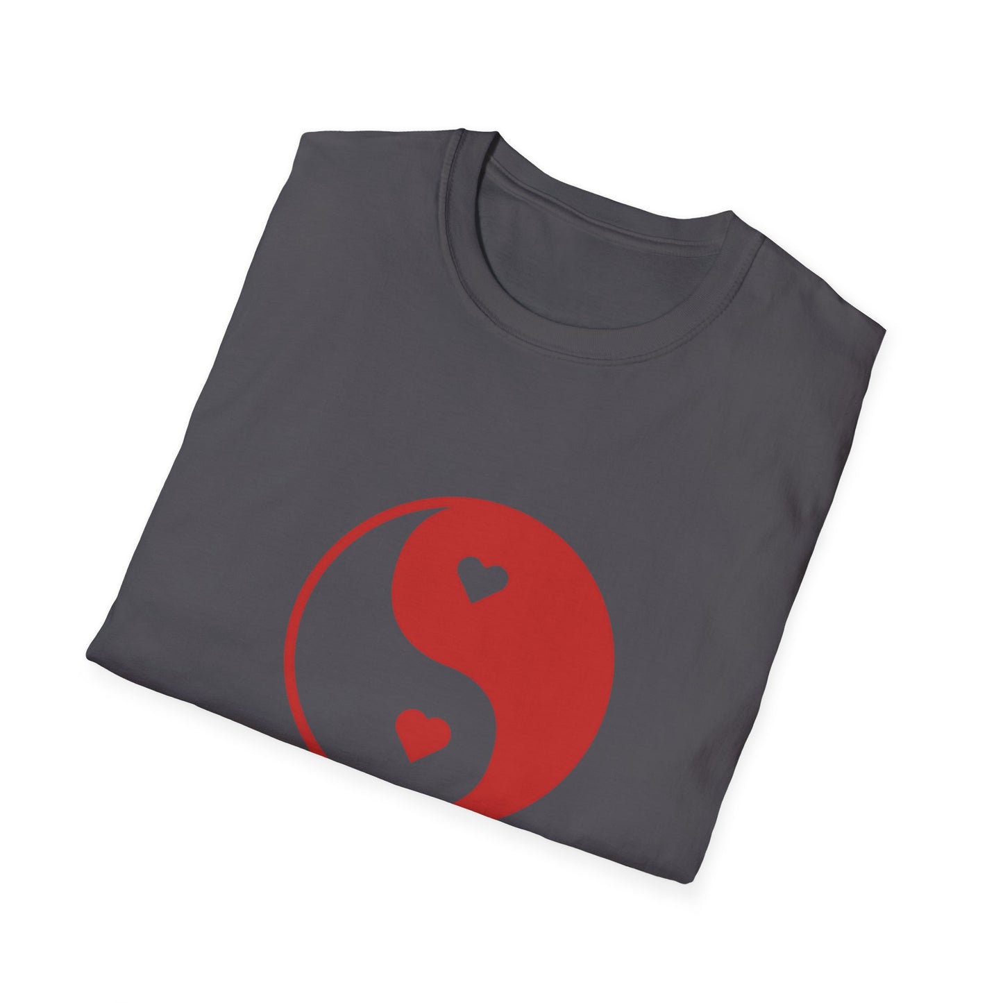 Grey Unisex Softstyle Love T-Shirt