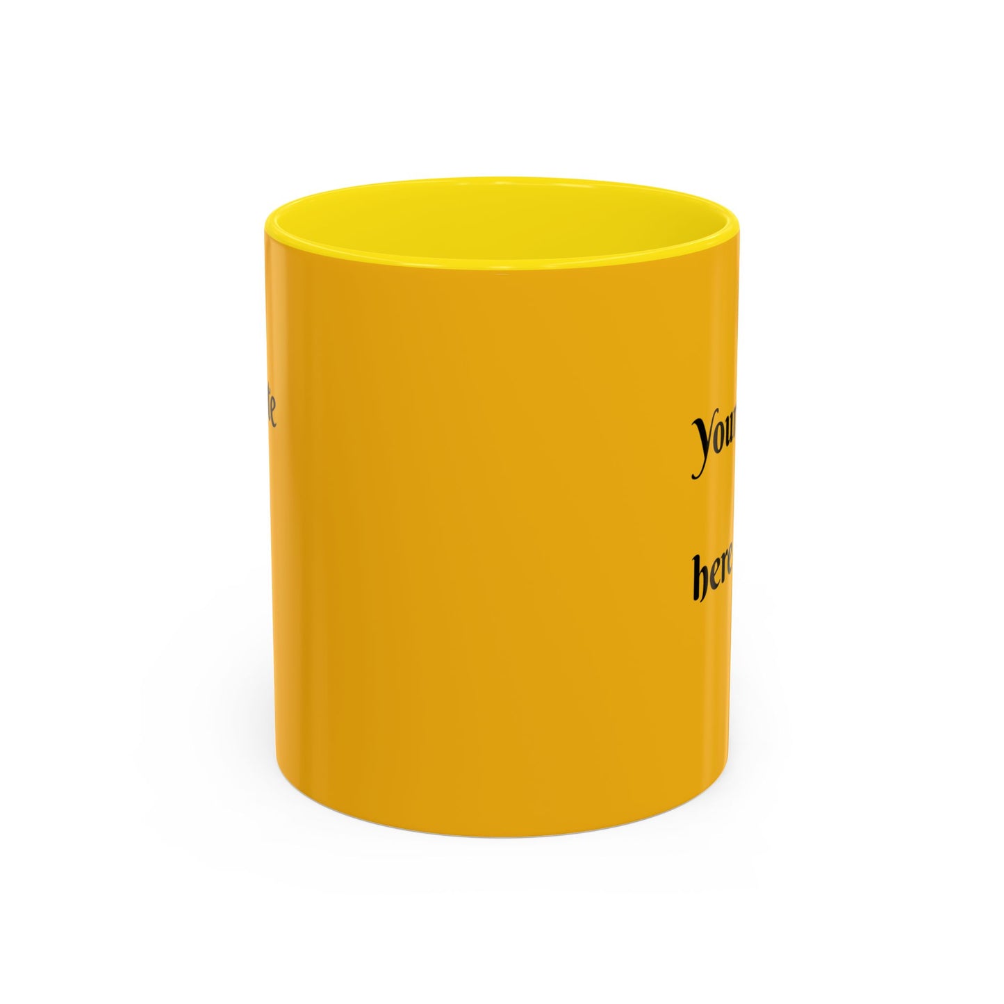 Inspirierender Zitat Kaffeebecher - Anpassbar 11oz & 15oz