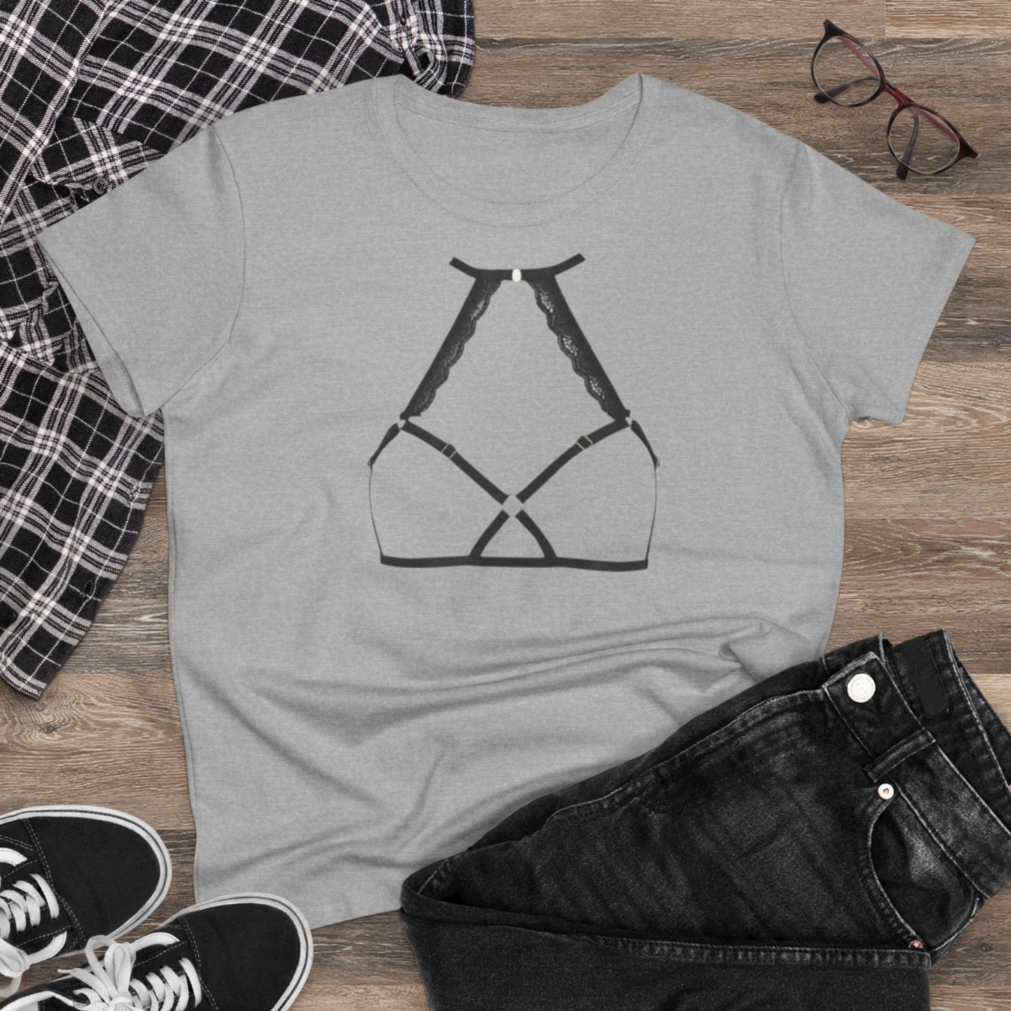 Lustiges T-Shirt für weiße Frauen