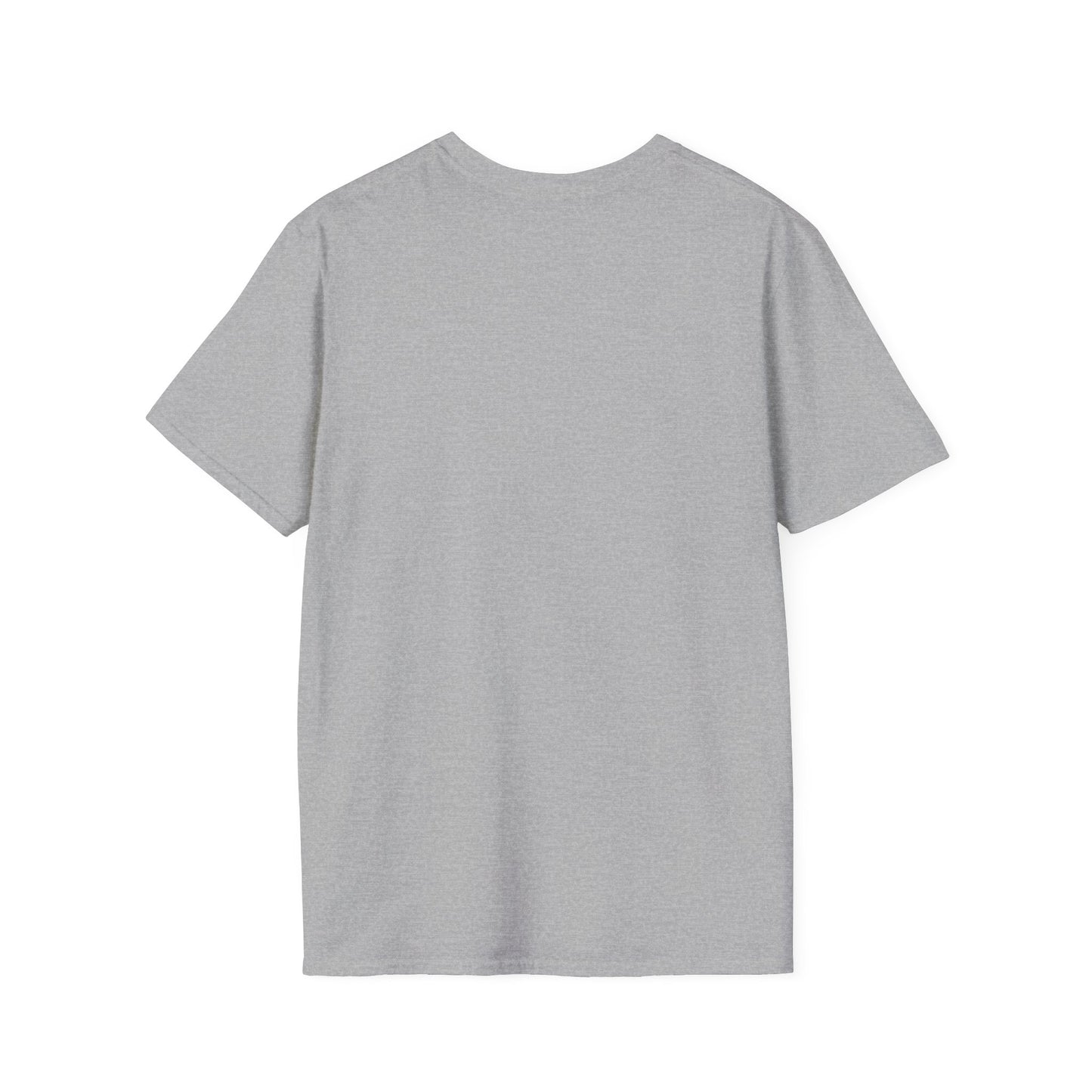 Blauw Unisex katoen Softstyle Paar blauw T-shirt voor mannen en vrouwen