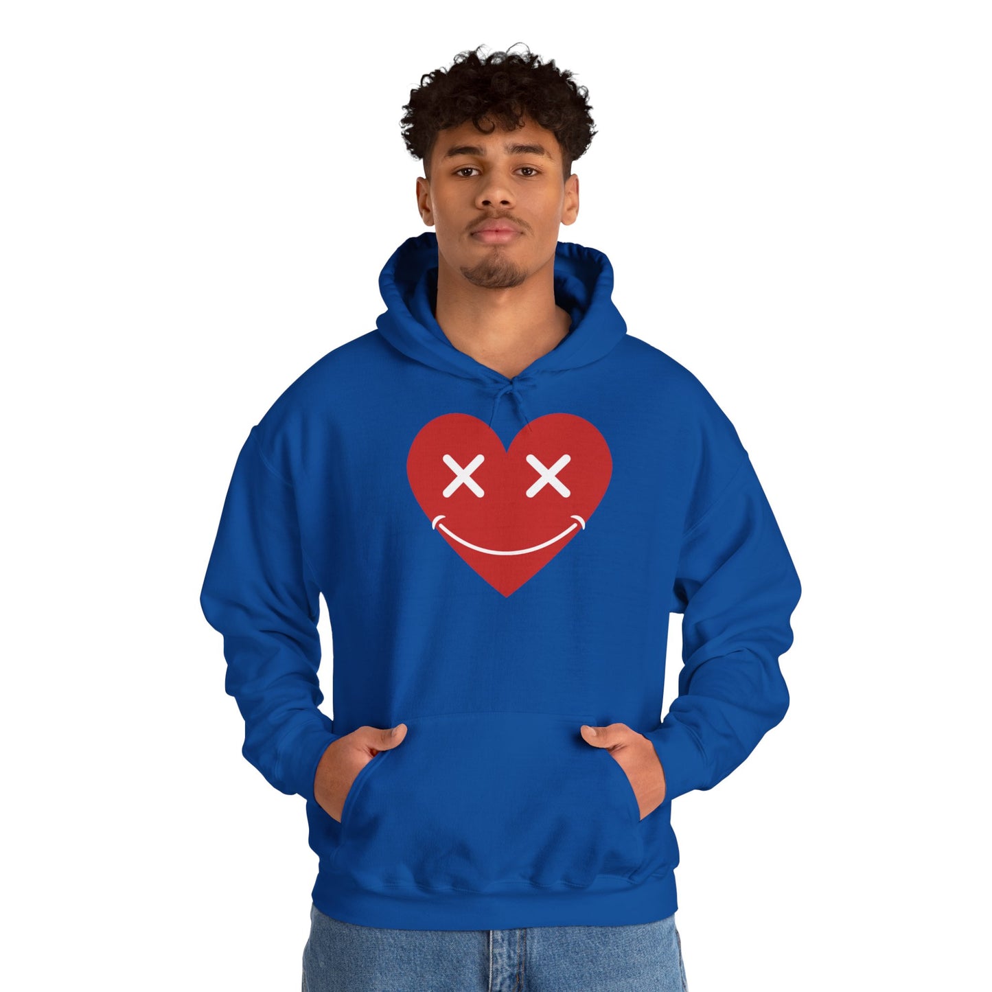 Sudadera unisex con capucha y mezcla pesada™ Love 