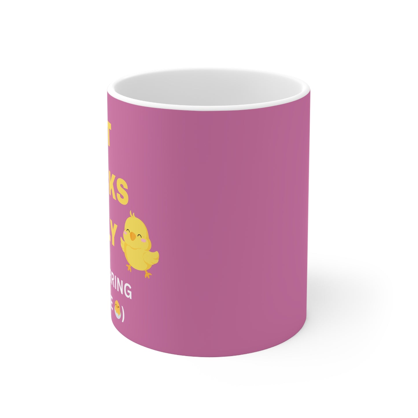 Hot Chicks Only Keramiktasse - 11oz & 15oz, Lustiger Spruch für Kaffeeliebhaber Lustige Ostertasse
