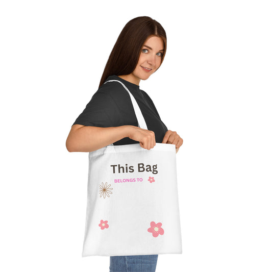 Personalized Organic Cotton Tote - Mother's Day Gift