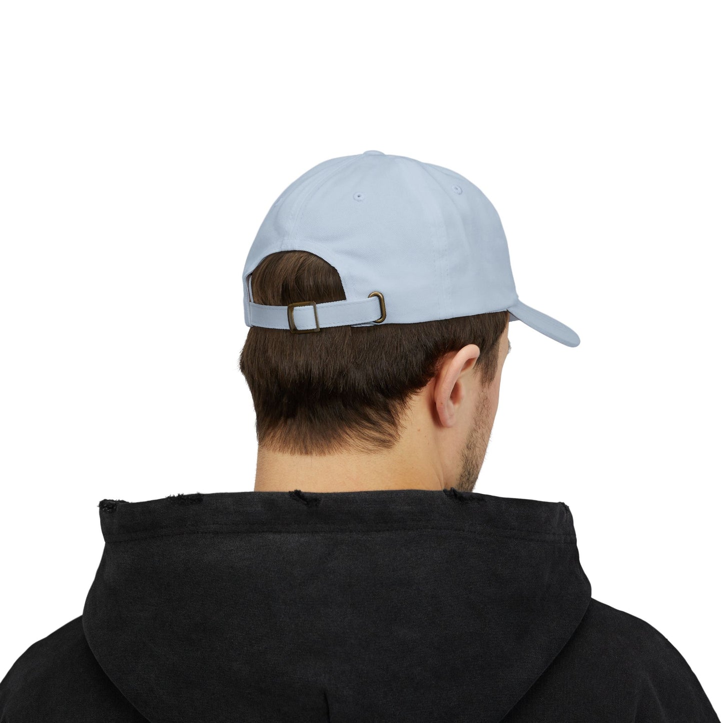 Dad Cap - Klassische weiße verstellbare Mütze