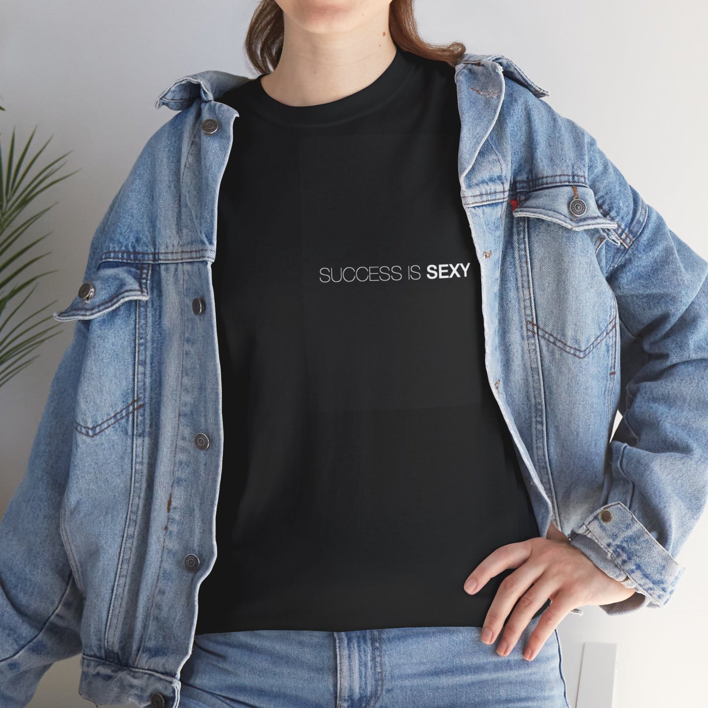 Black Classy Organic Cotton Tee