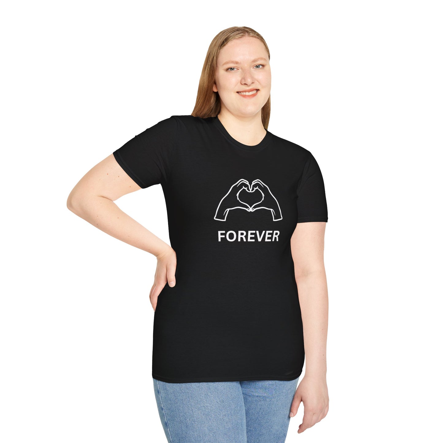 Street Style Unisex Softstyle T-Shirt Set voor Koppels