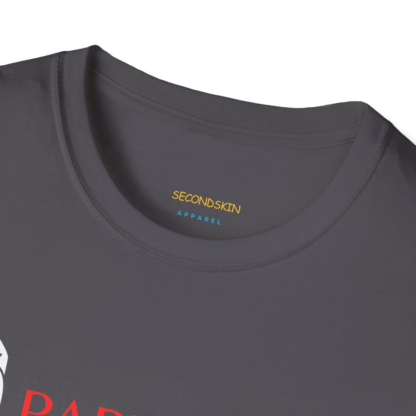 Black Unisex Softstyle couple T-Shirt