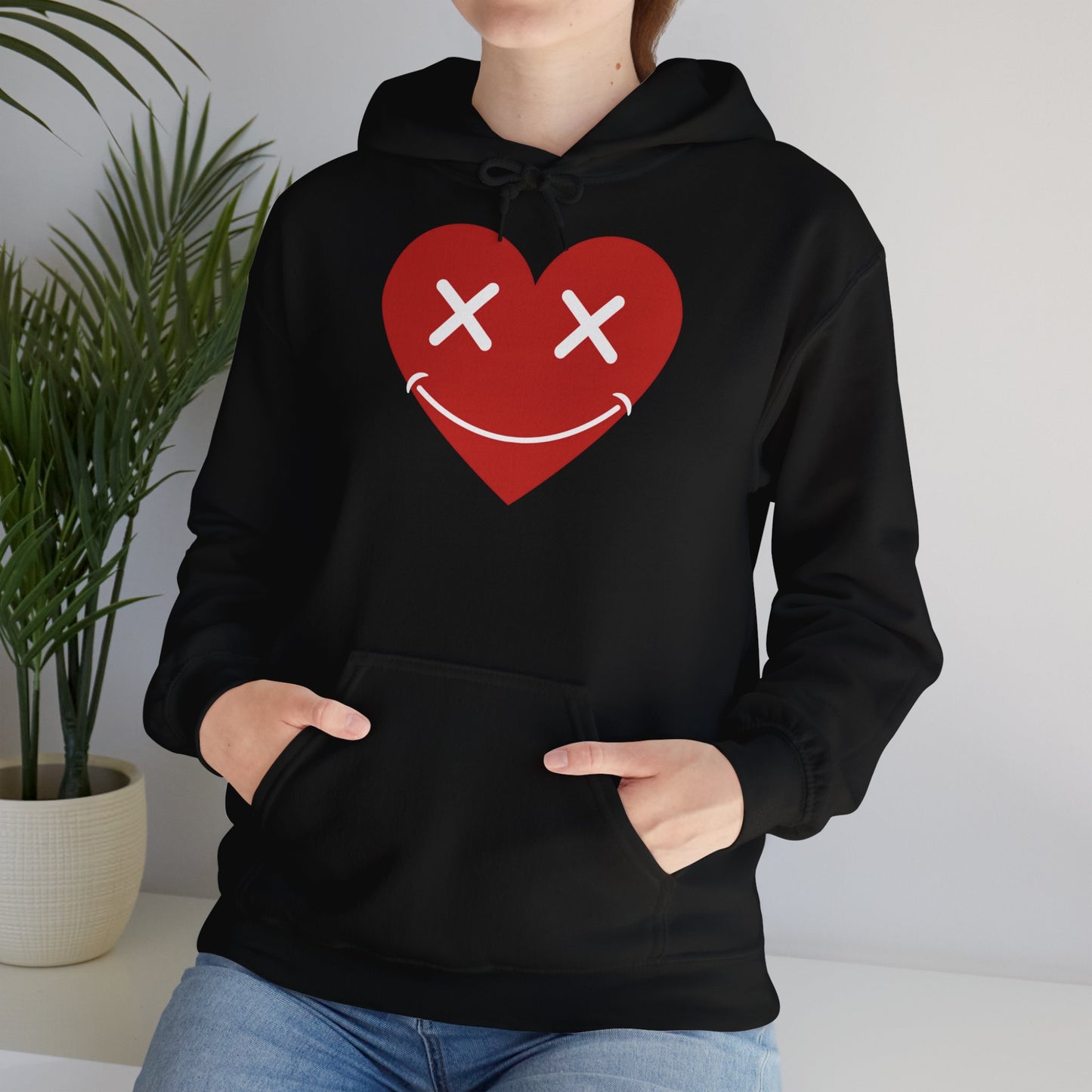 Sudadera unisex con capucha y mezcla pesada™ Love 