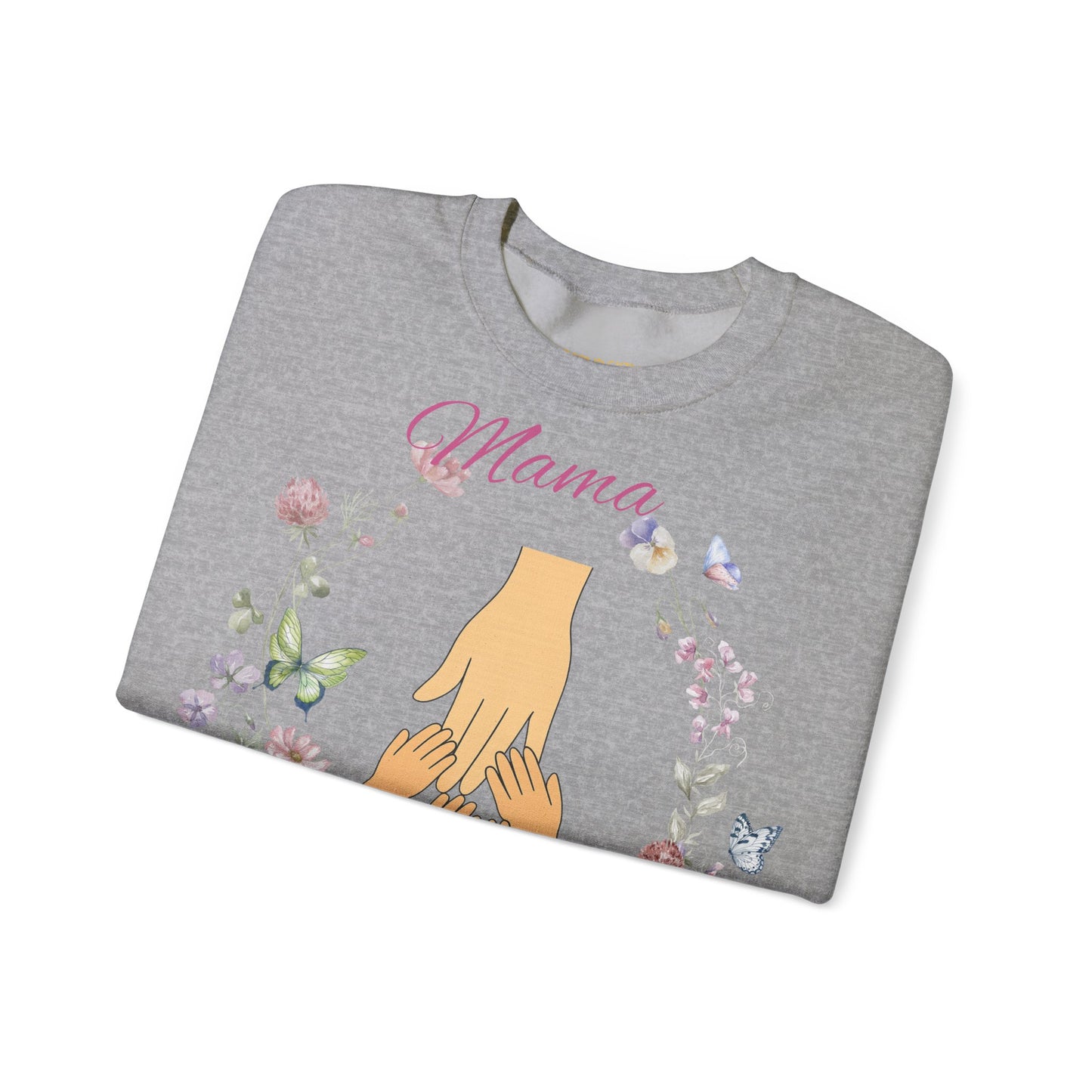 Floral Mama Crewneck Sweatshirt - Perfect Gift for Mother's Day
