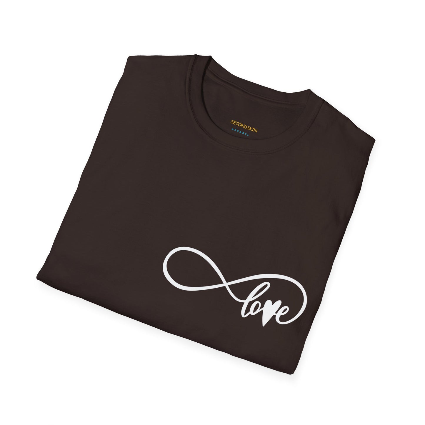 Schwarzes Unisex Softstyle Love T-Shirt