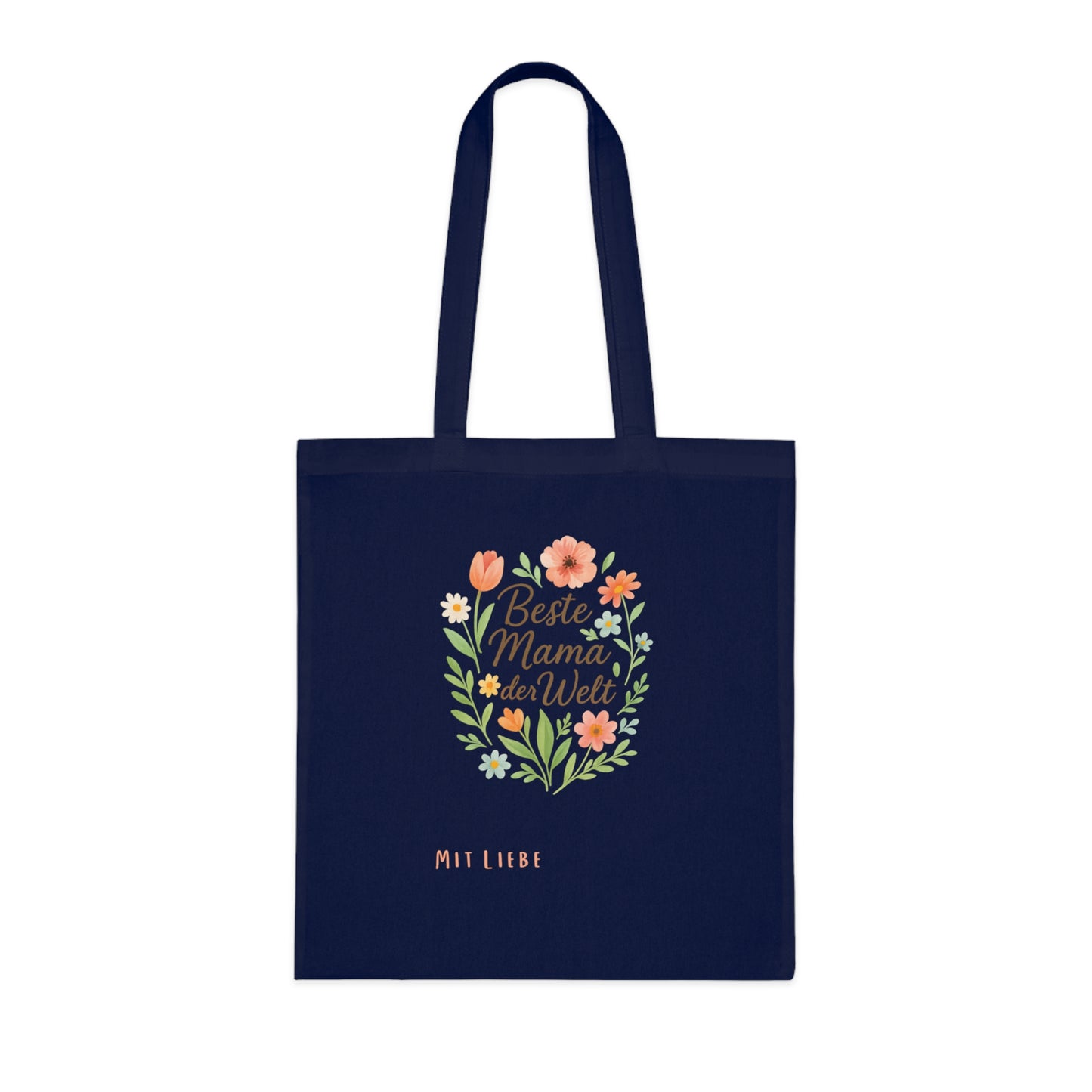 Personalized Mother's Day Cotton Tote Muttertag