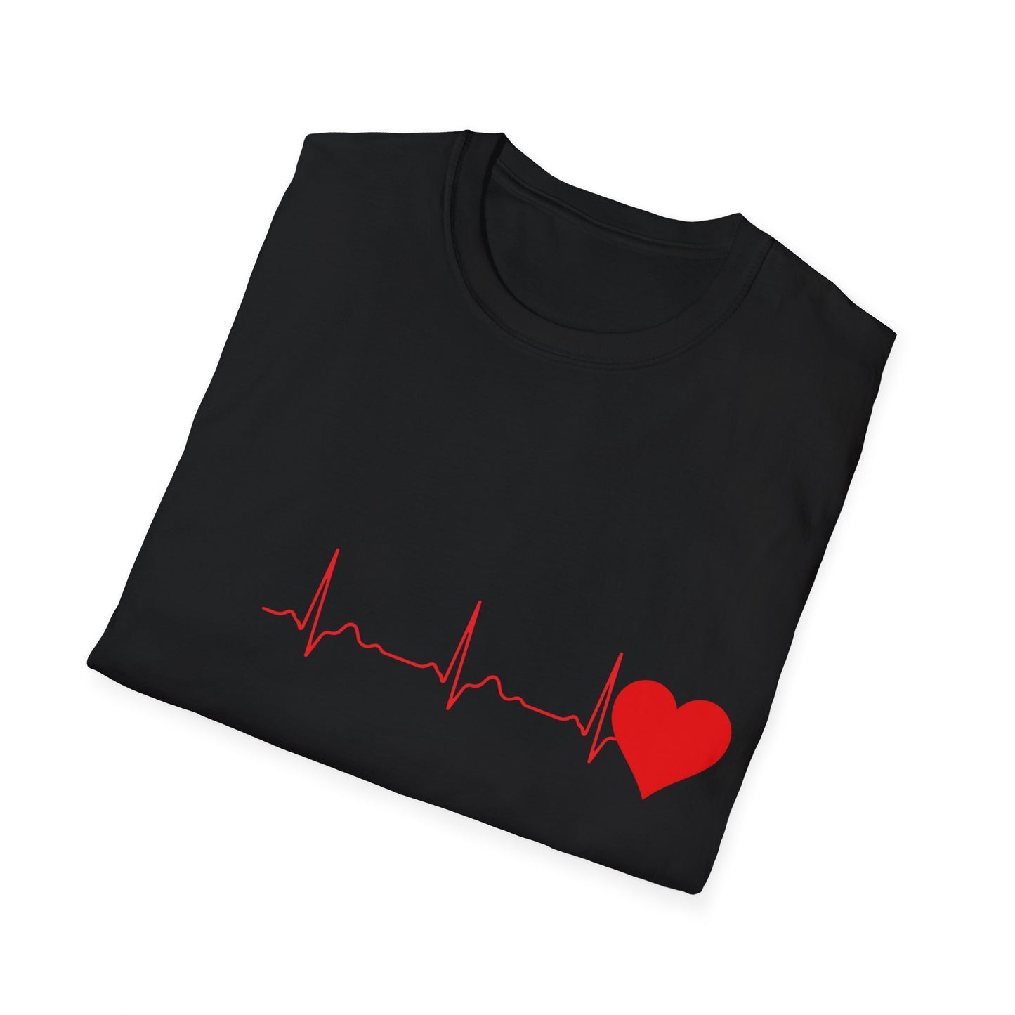 Black Unisex Softstyle  T-Shirt